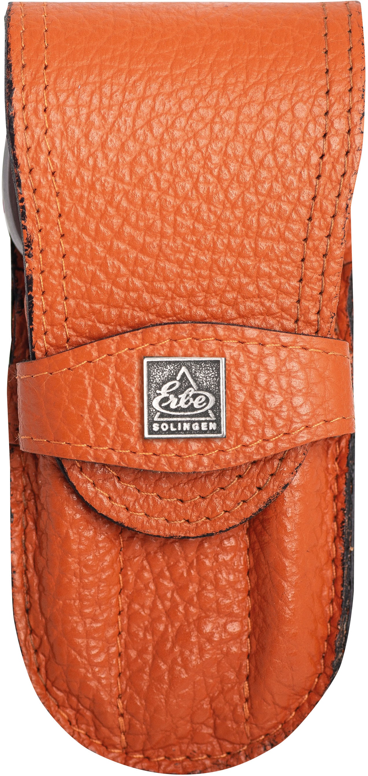 ERBE Maniküre-Etui »ERBE Maniküre Set Steck-Etui Serie "Piemont", hellgrün, 4-tlg., Inox« Echtleder, rostfreie Instrumente, Hergestellt in Solingen/Deutschland