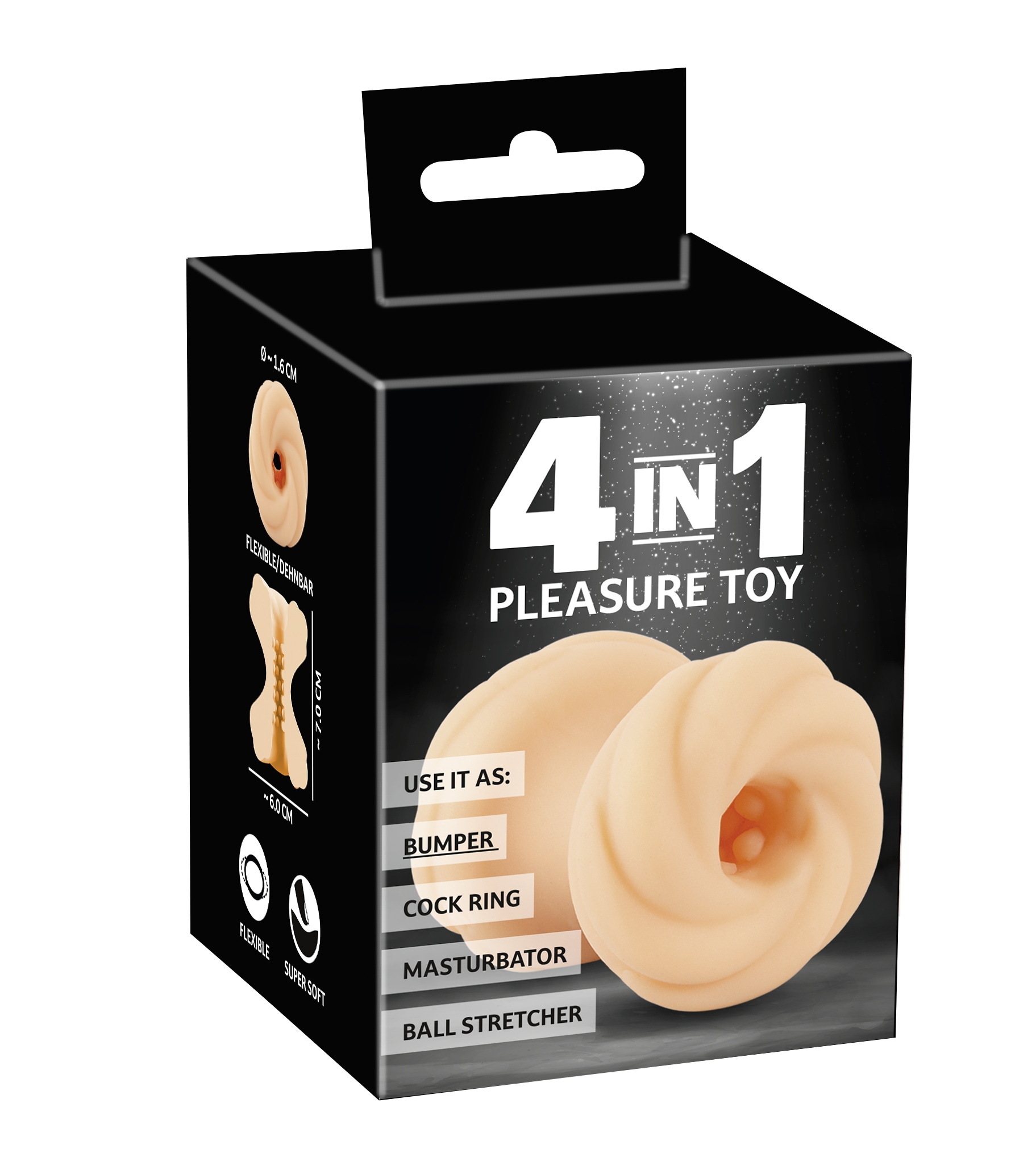 You2Toys Masturbator »Penis-/Hodensleeve 4in1 Pleasure Toy«