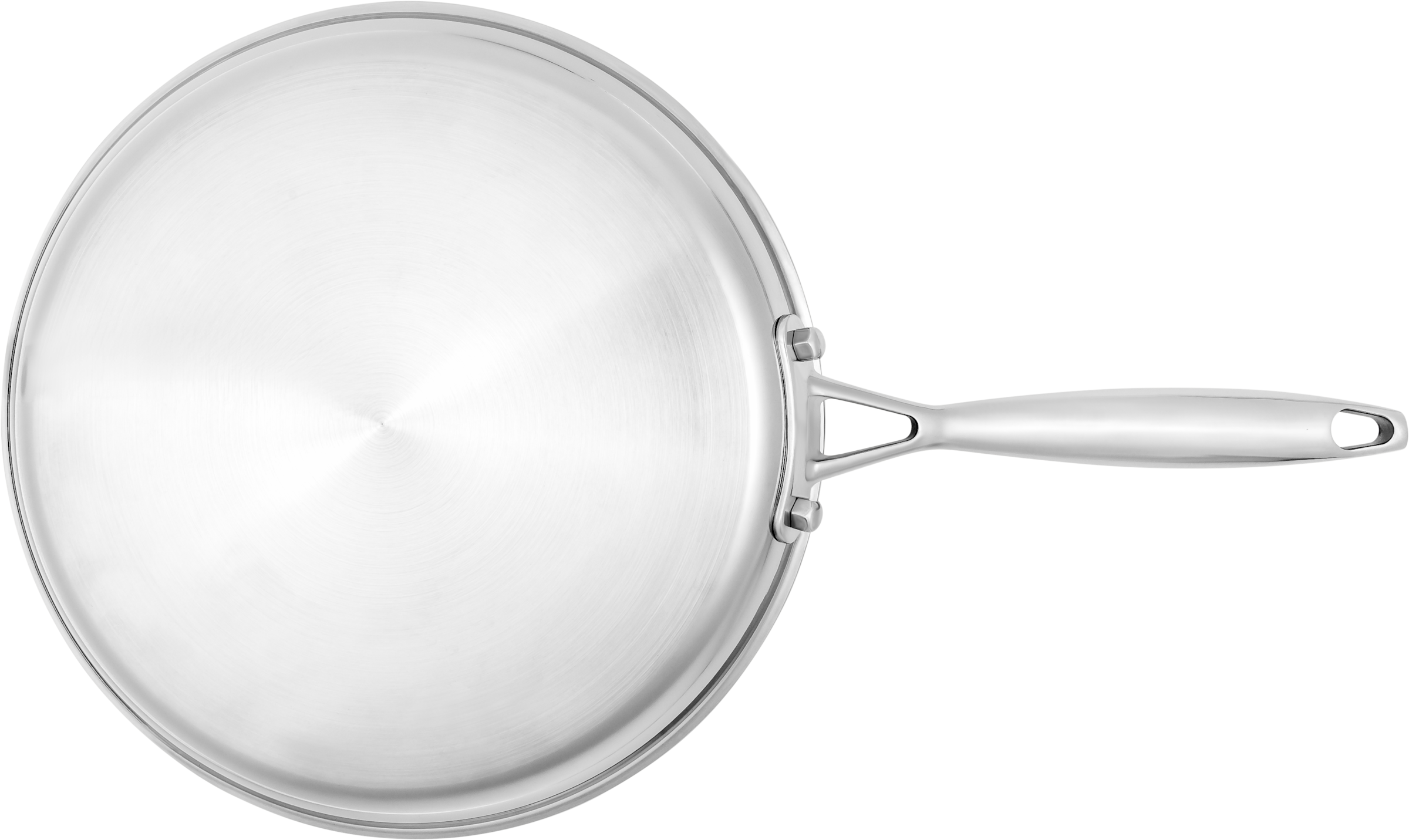 HENSSLERS Crêpepfanne »HENSSLERS Crêpe- und Frühstückspfanne 26 cm« Edelstahl 1 Stk. tlg. Omlet-Pfanne mit Wabenstruktur