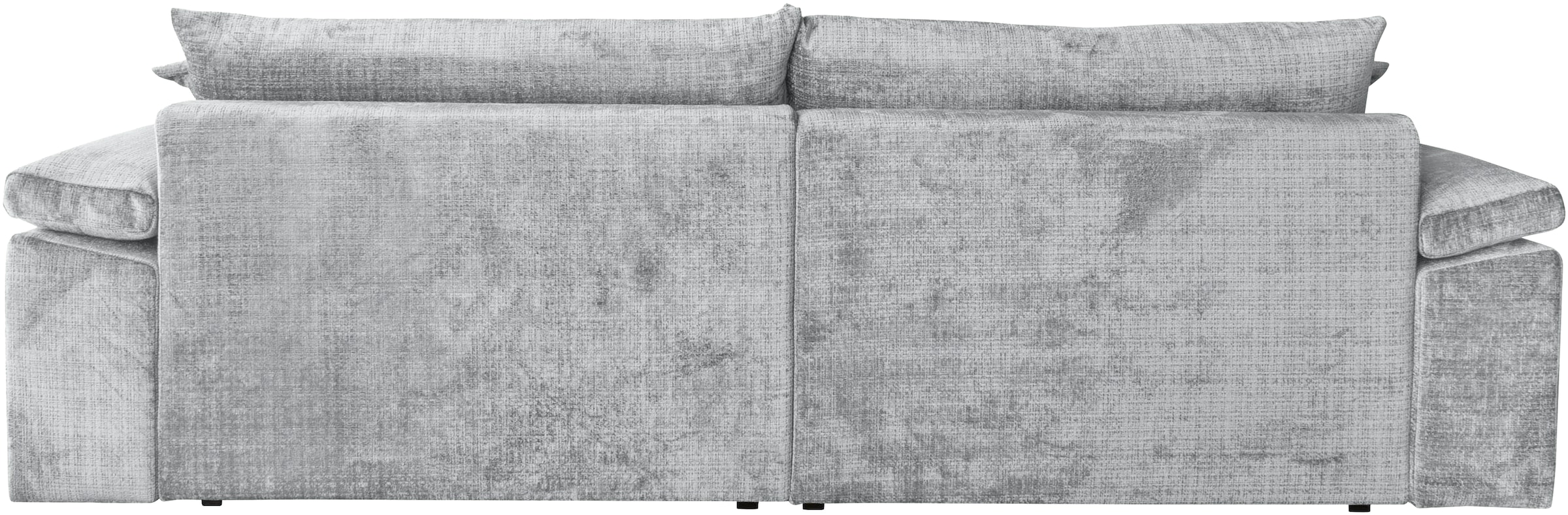 Home affaire Big-Sofa »Soft&Cosy XXL, B: 303 cm«, Mega-Sofa, Cord oder Chenille-Struktur, mit Federkern & 4 Zierkissen