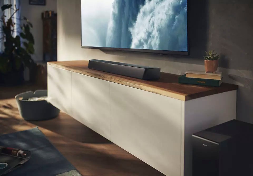 Philips Soundbar »TAB7207/10«, mit kabellosem Subwoofer