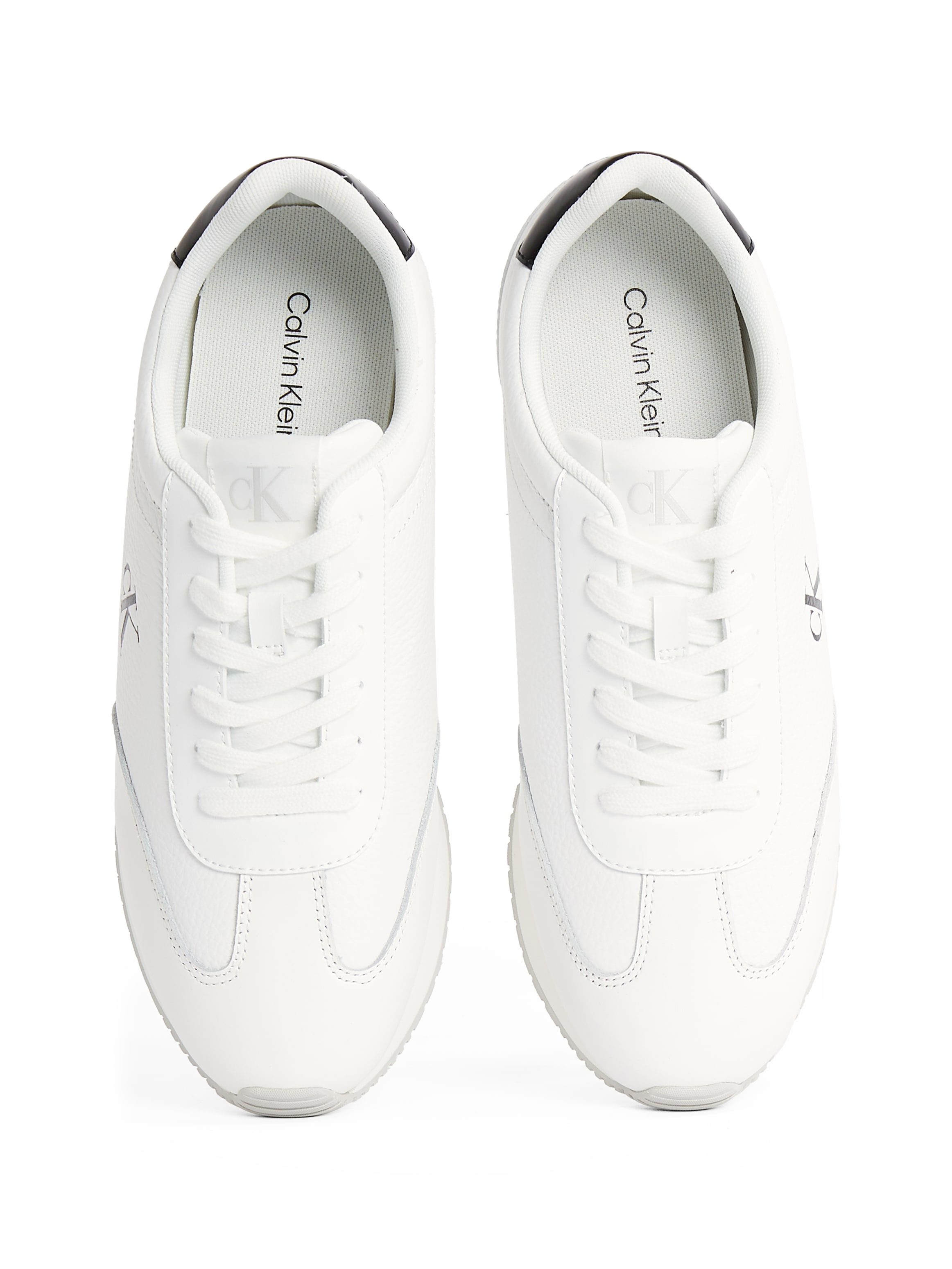 Calvin Klein Jeans Plateausneaker »RUNNER LACEUP TC«, Freizeitschuh, Halbschuh, Schnürschuh mit Kontrast-Logo