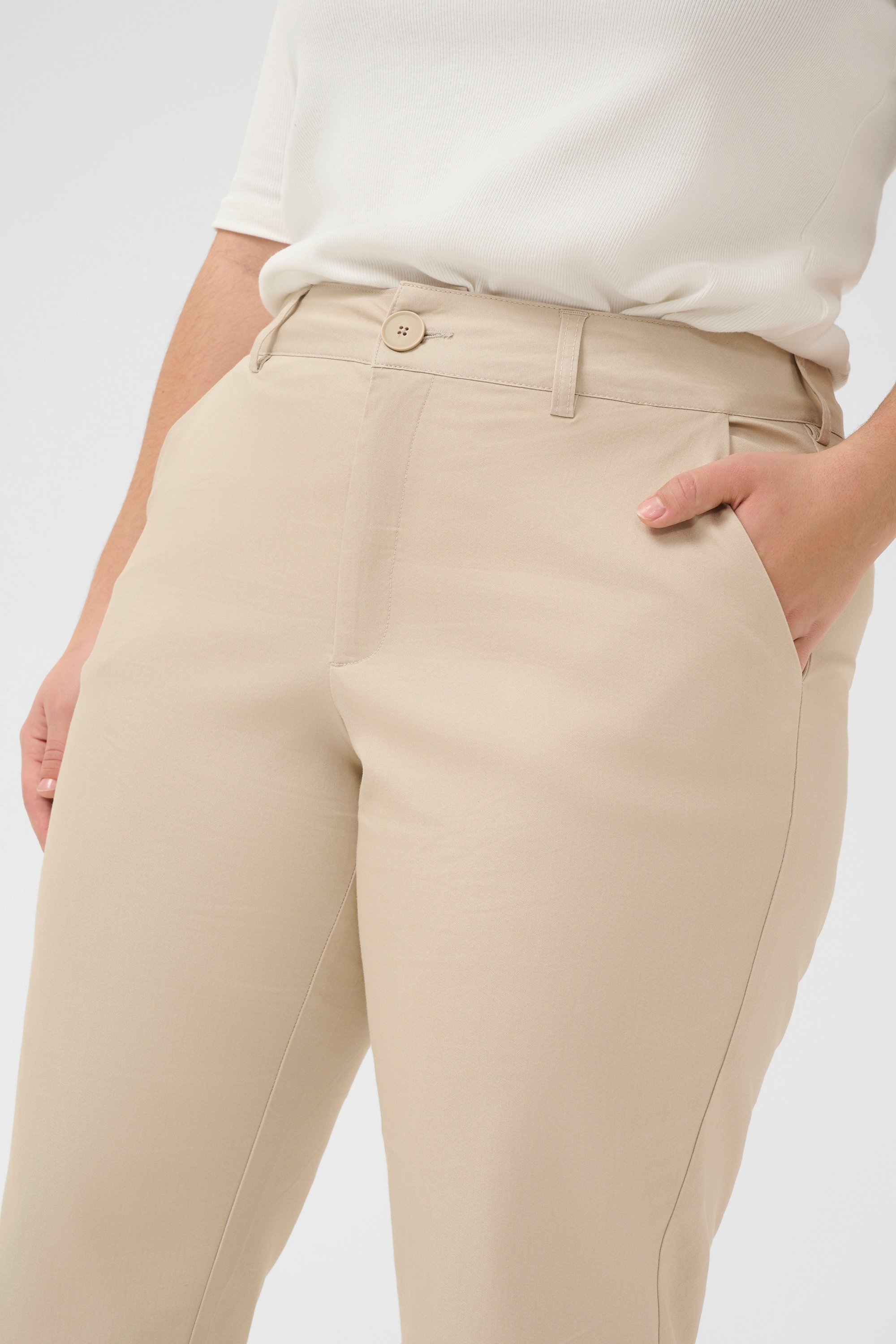 KAFFE Curve Marlene-Hose »Damen Hose KCleana«