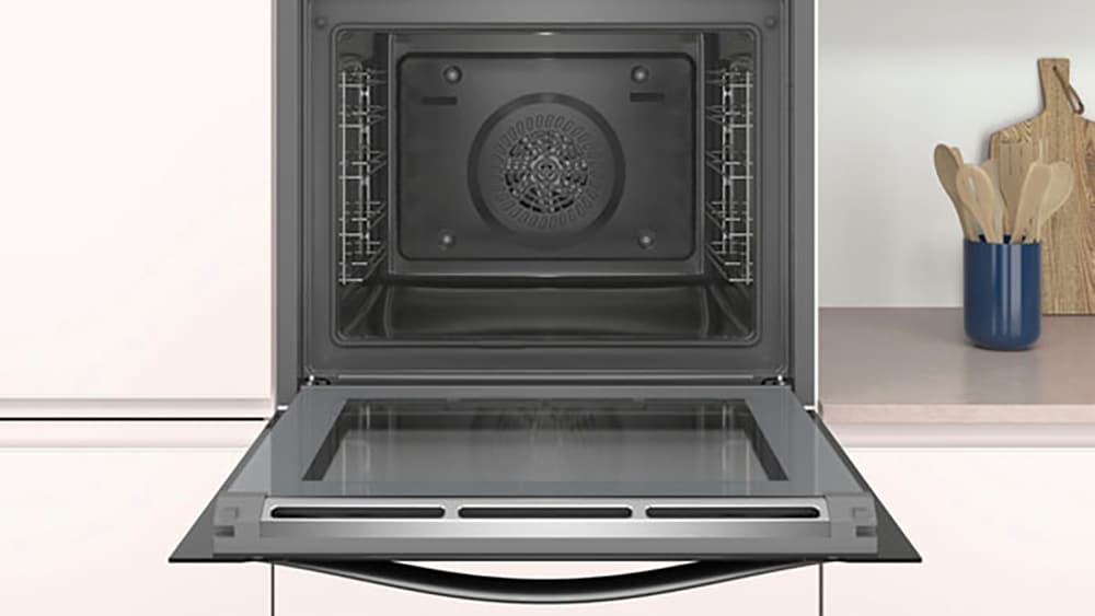 Constructa Backofen-Set »CX5PM801«, mit Teleskopauszug nachrüstbar, Pyrolyse-Selbstreinigung