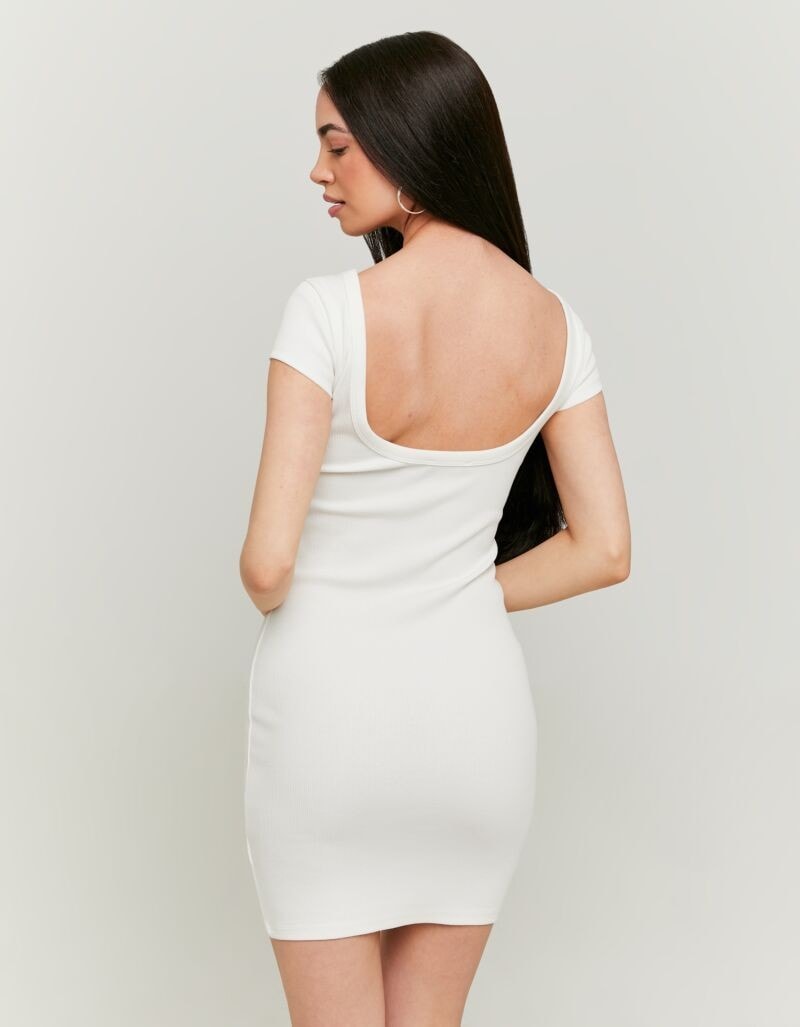 Tally Weijl Minikleid »SDRCOLINI« Baumwollmischung, figurbetont