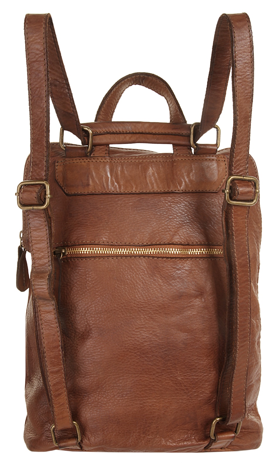 Samantha Look Cityrucksack, echt Leder, Made in Italy