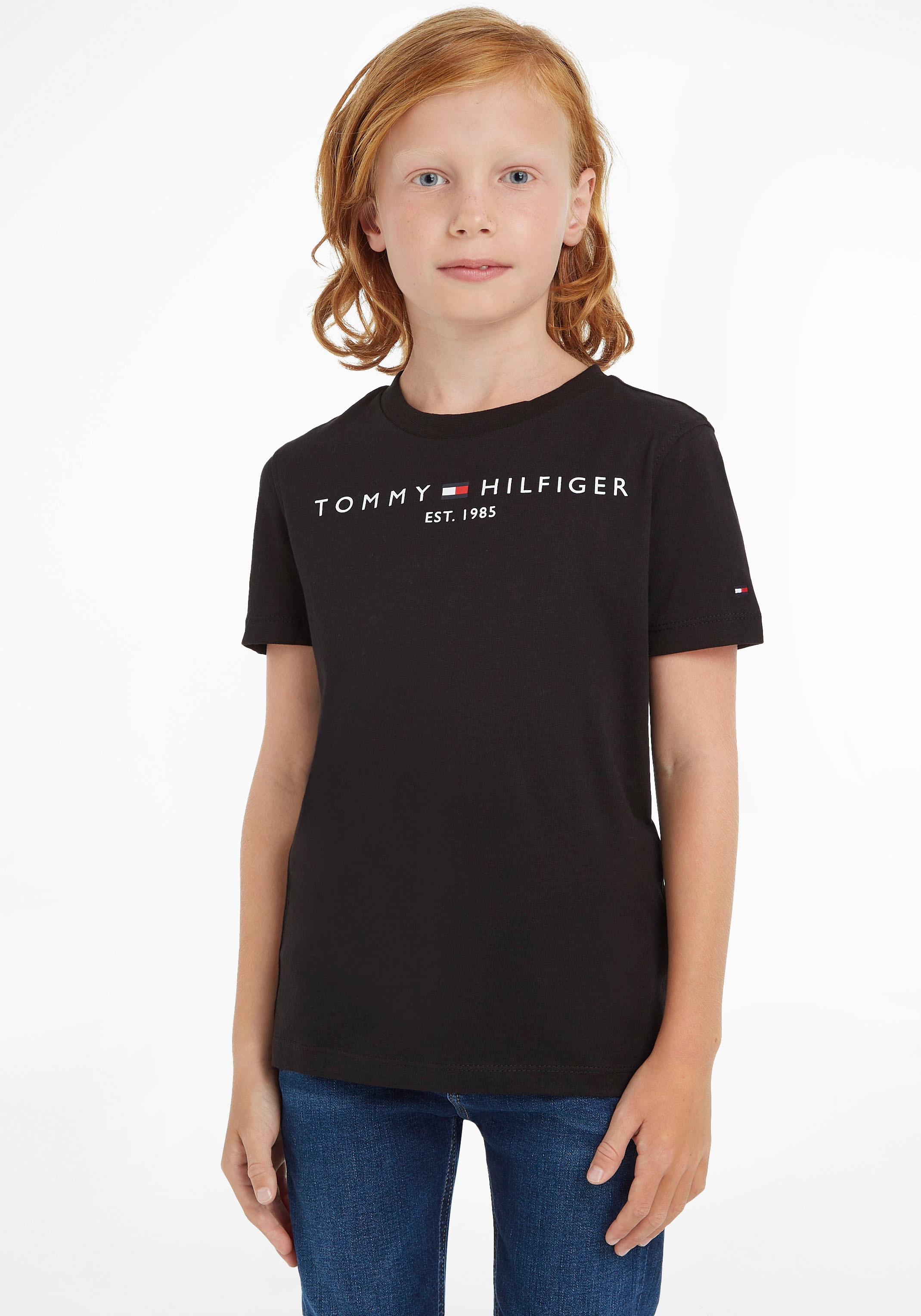 Tommy Hilfiger T-Shirt »ESSENTIAL TEE«, Kinder Kids Junior MiniMe,für Jungen