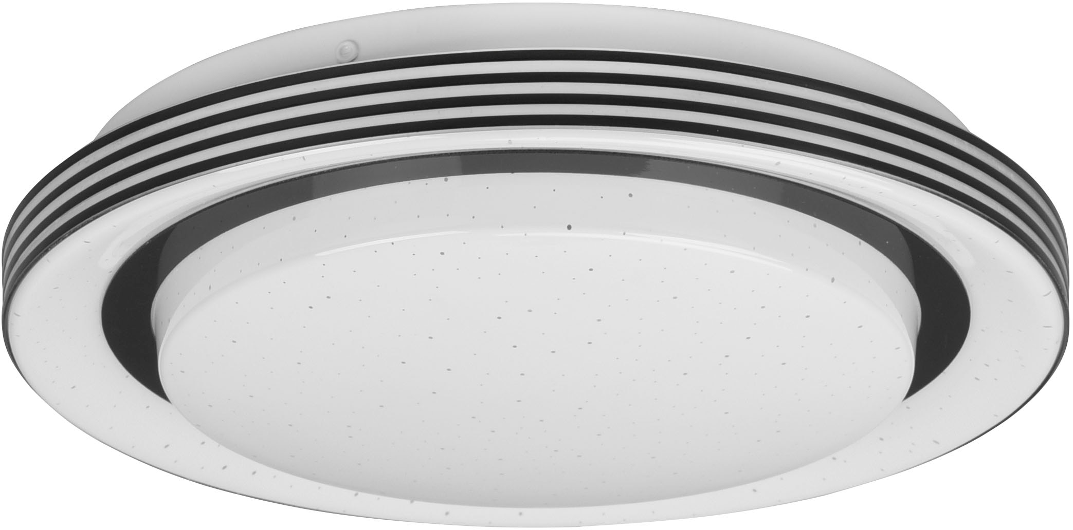 REALITY Leuchten LED Deckenleuchte »Atria«, 1 flammig, Leuchtmittel LED-Board | LED fest integriert, Starlight Effekt, Fernbedienung, Lichtfarbe einstellbar dimmbar Memory