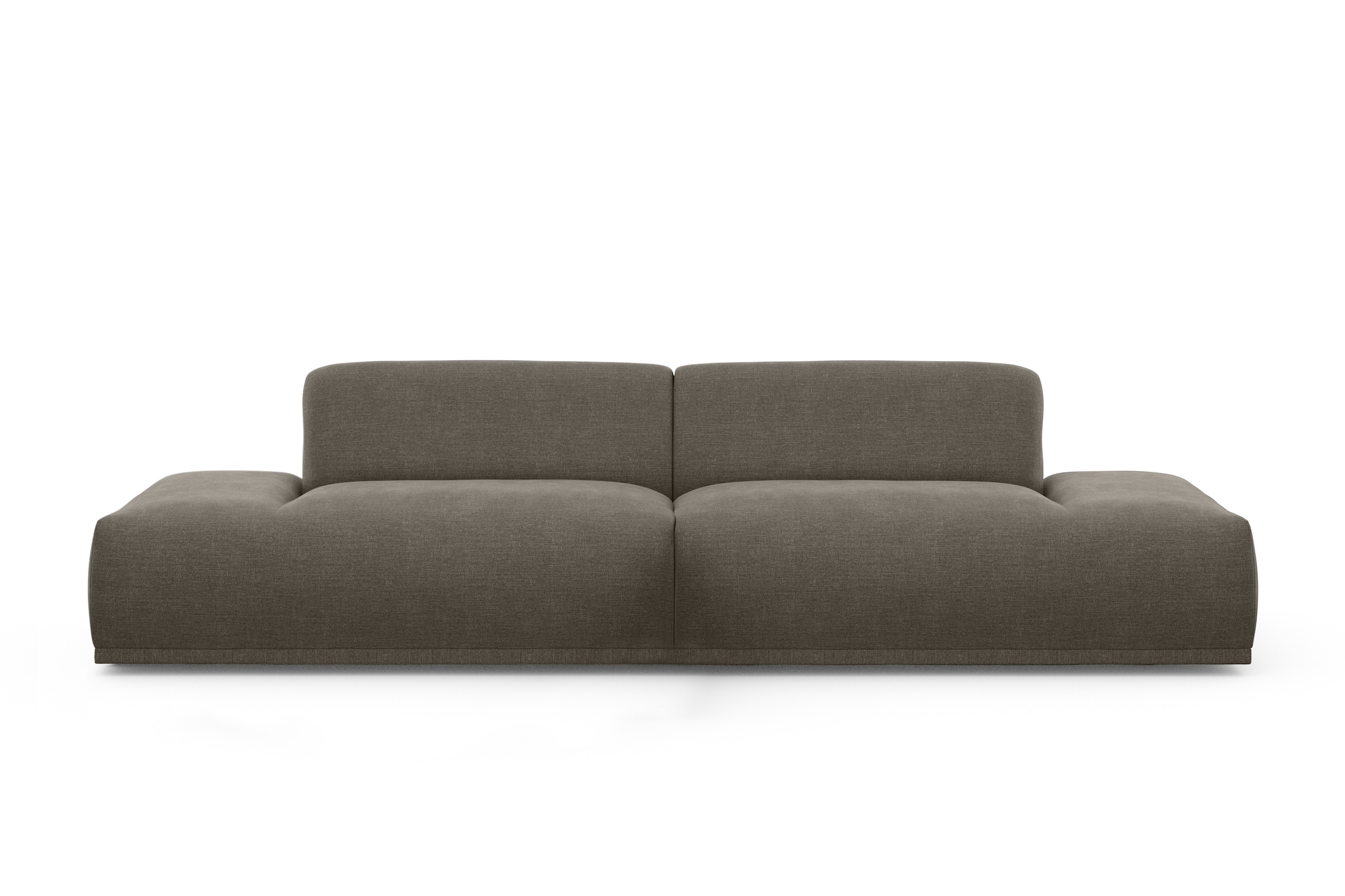 TRENDMANUFAKTUR Big-Sofa »Braga, toller Sitzkomfort, Designsofa«, in moderner Optik, mit hochwertigem Kaltschaum