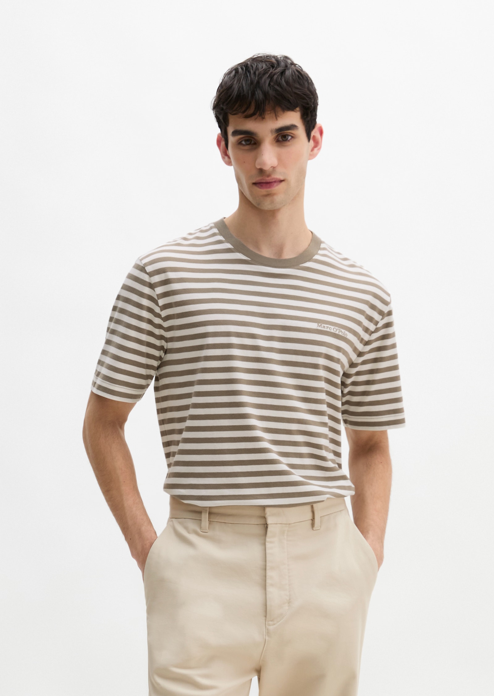 Marc O'Polo T-Shirt regular fit aus reiner Bio-Baumwolle