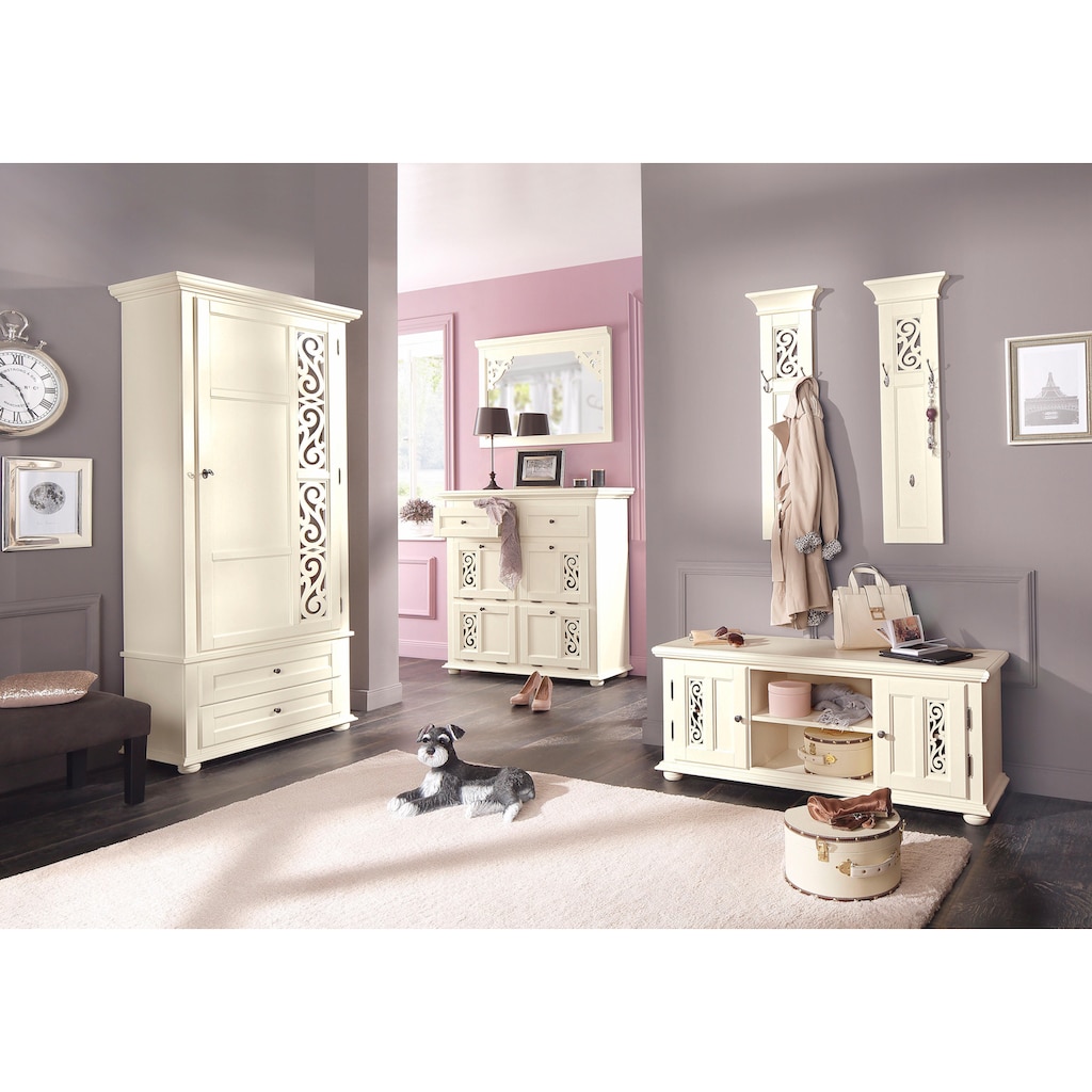 Premium collection by Home affaire Garderobenschrank »Arabeske«, mit schönem Verzierungsmuster auf der Tür