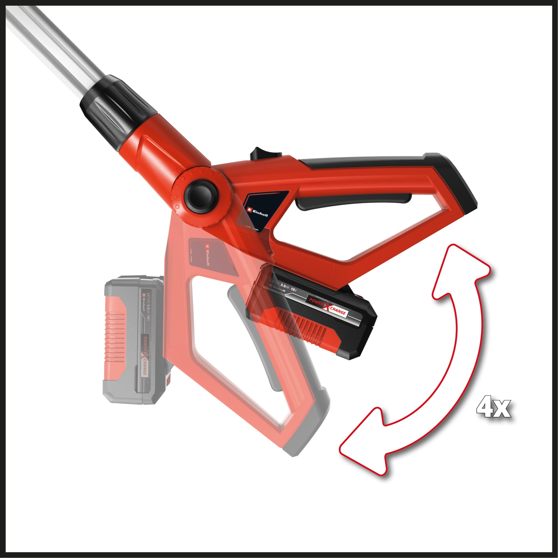 Einhell Akku-Hochentaster »GE-LC 18 Li T-Solo«, (1 St.)