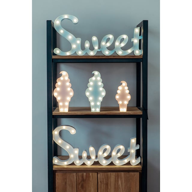 MARQUEE LIGHTS LED Dekolicht »Sweet«, 26 flammig-flammig, Wandlampe, Tischlampe  Sweet mit 26 festverbauten LEDs - 57x31 cm online kaufen | mit 3 Jahren XXL  Garantie