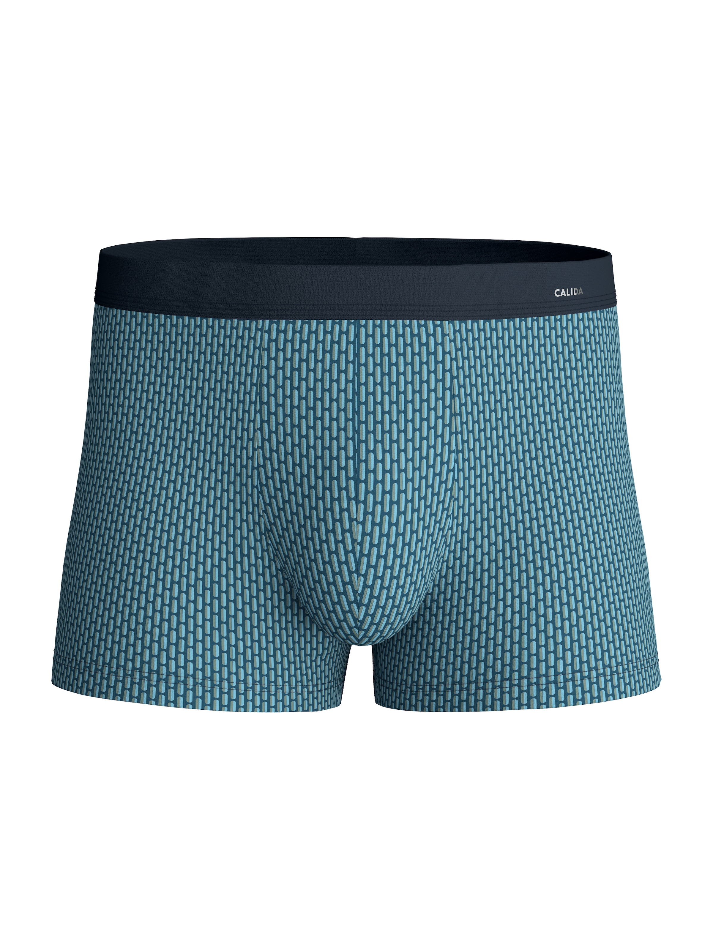 CALIDA Boxershorts »Cotton Code Design« mit weichem Elastikbund, ohne Eingriff