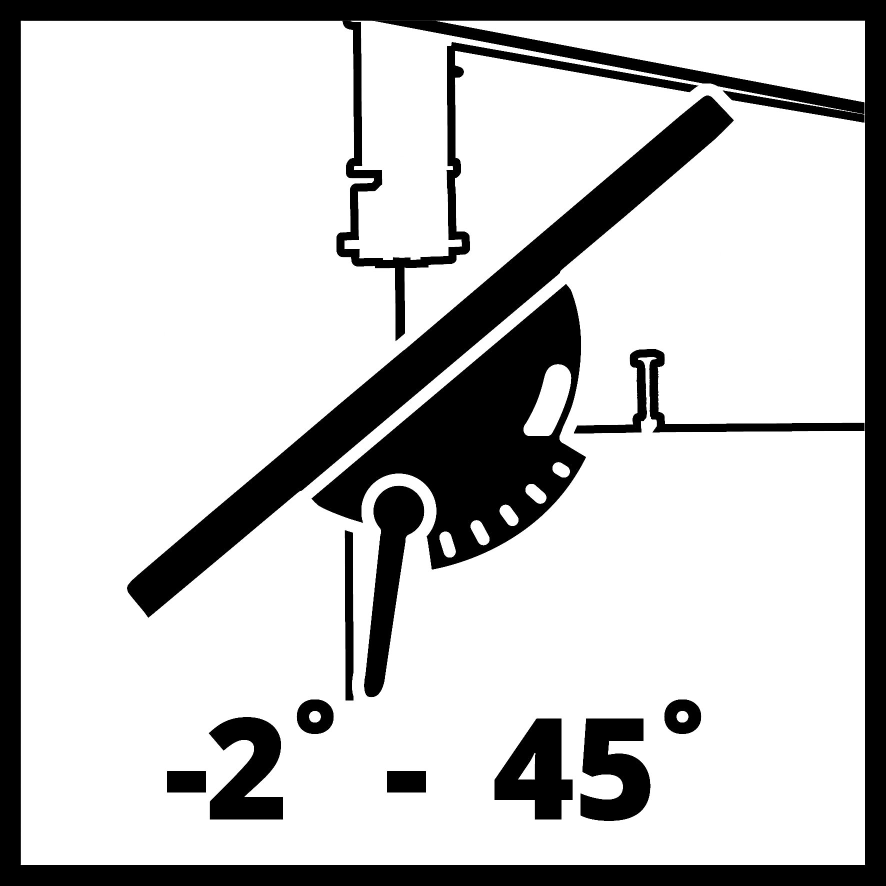 Einhell Bandsäge »TC-SB 245 L«, 400 Watt, stufenlos verstellbarer Winkelanschlag