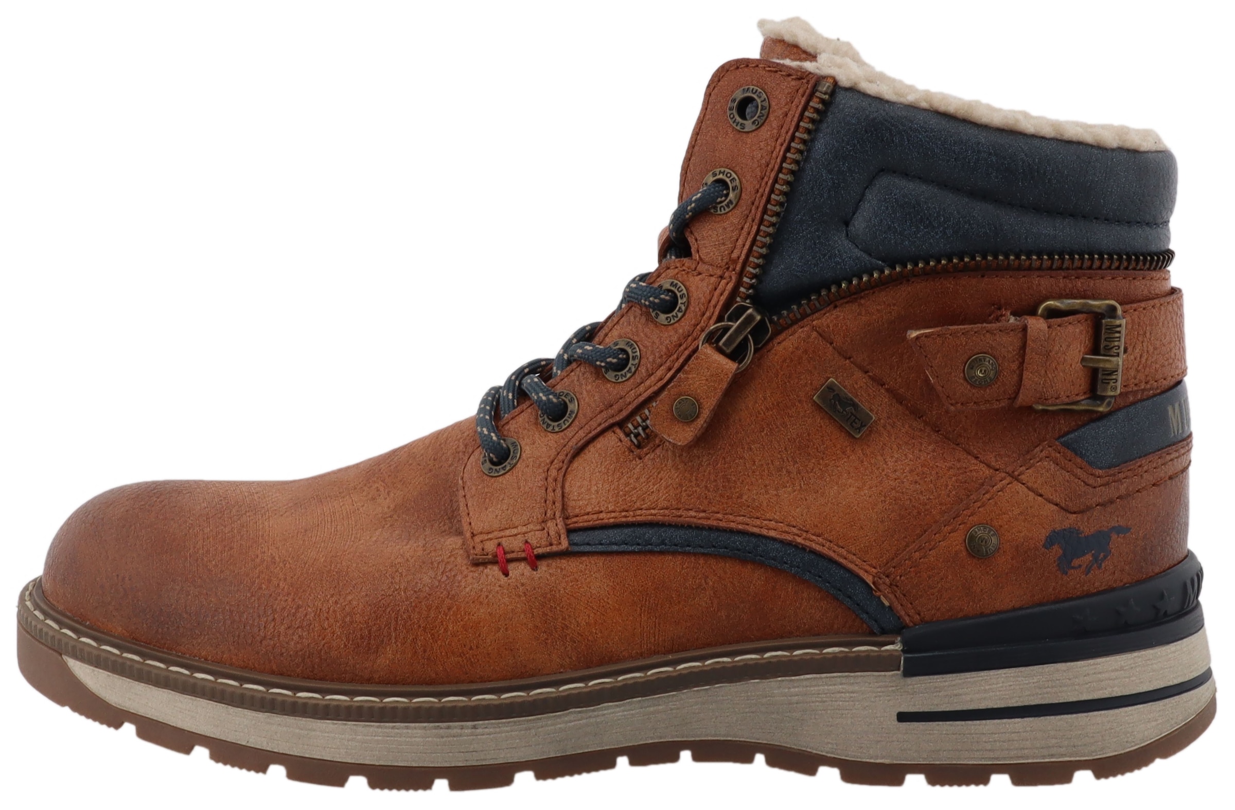 Mustang Shoes Winterboots »Maril«  Workerboots, Schnürboots mit TEX-Ausstattung