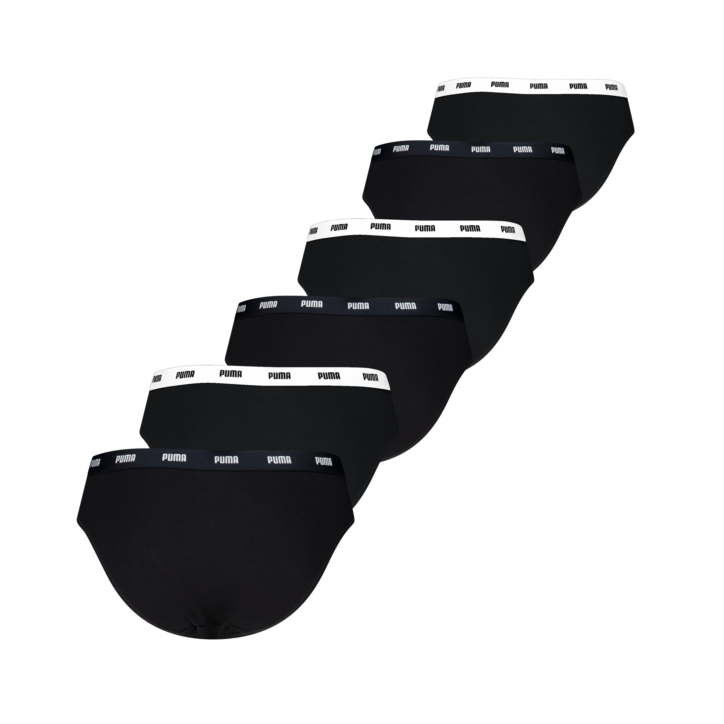 PUMA Slip »PUMA WOMEN COTTON BRIEFS« 6er Pack, 