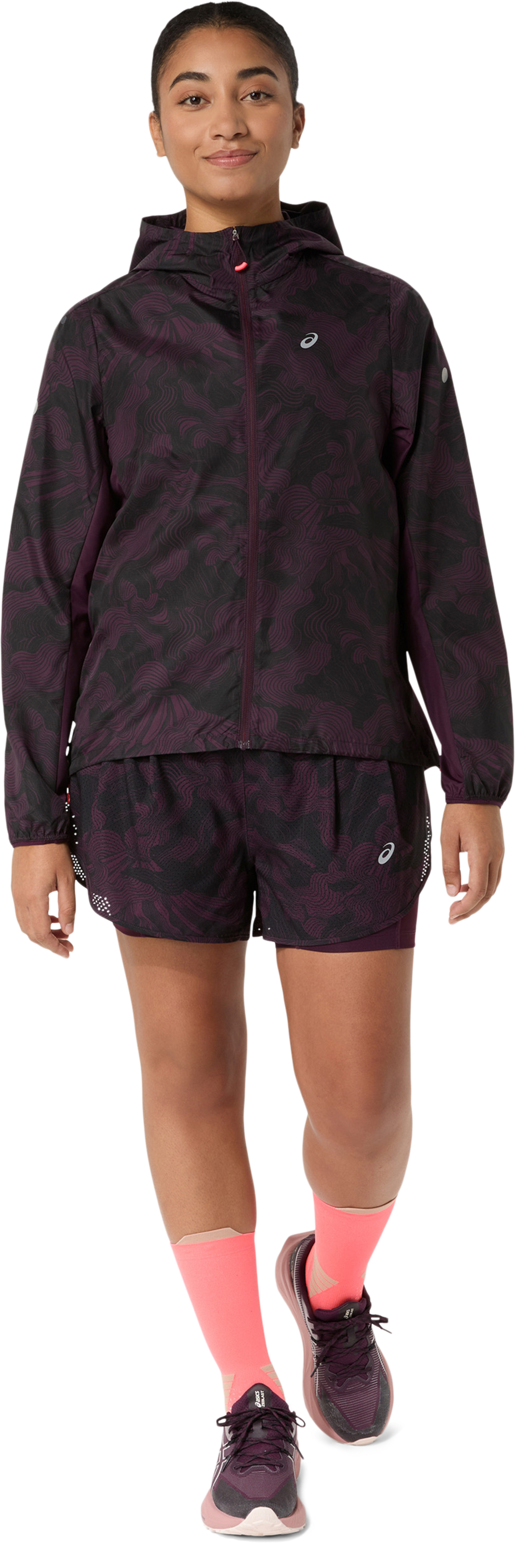 Asics Laufjacke »FUJITRAIL PACKABLE JACKET« wind- und wasserdicht, kompakt verstaubar in der Rückentasche