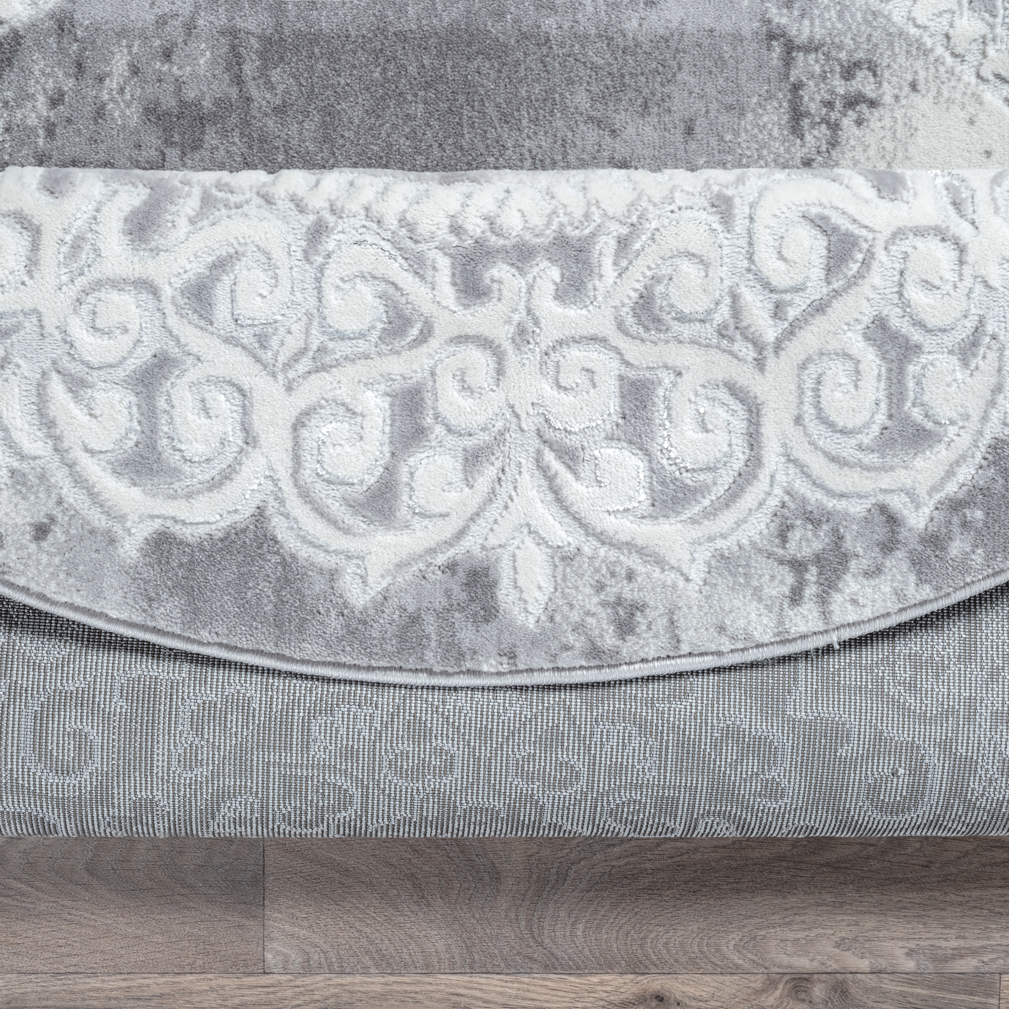 Sanat Teppich »Harmony 3205 , auch als Läufer« rund 12 mm Höhe Wohnzimmer, Kurzflor, modern,  Orient Optik, Schlafzimmer