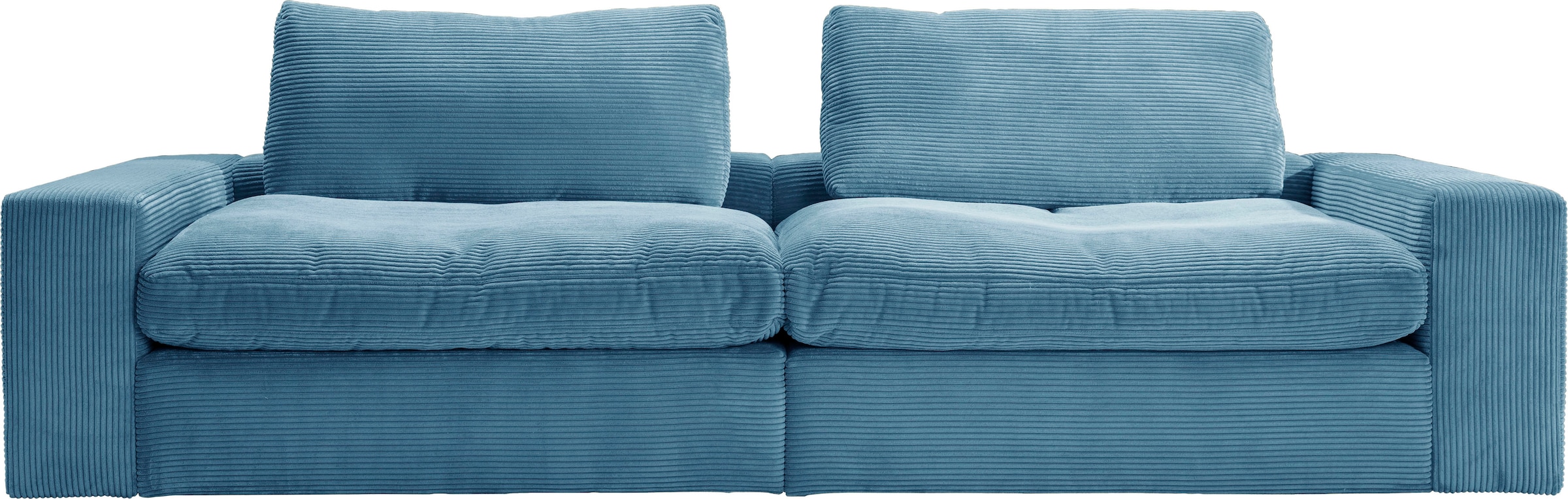 modernem kaufen tief, Big-Sofa Cordstoff 256 alina »Sandy«, 123 cm in bequem cm breit und