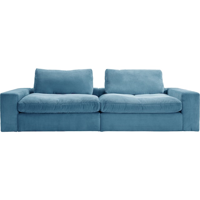 alina Big-Sofa »Sandy«, 256 cm breit und 123 cm tief, in modernem Cordstoff  bequem kaufen