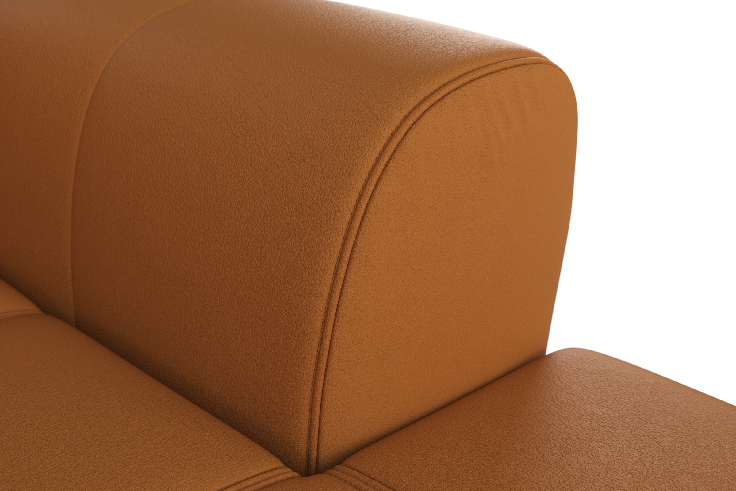 sit&more Wohnlandschaft »Bendigo U-Form«, inklusive Sitztiefenverstellung, Bodenfreiheit 12 cm, in 2 Fußfarben