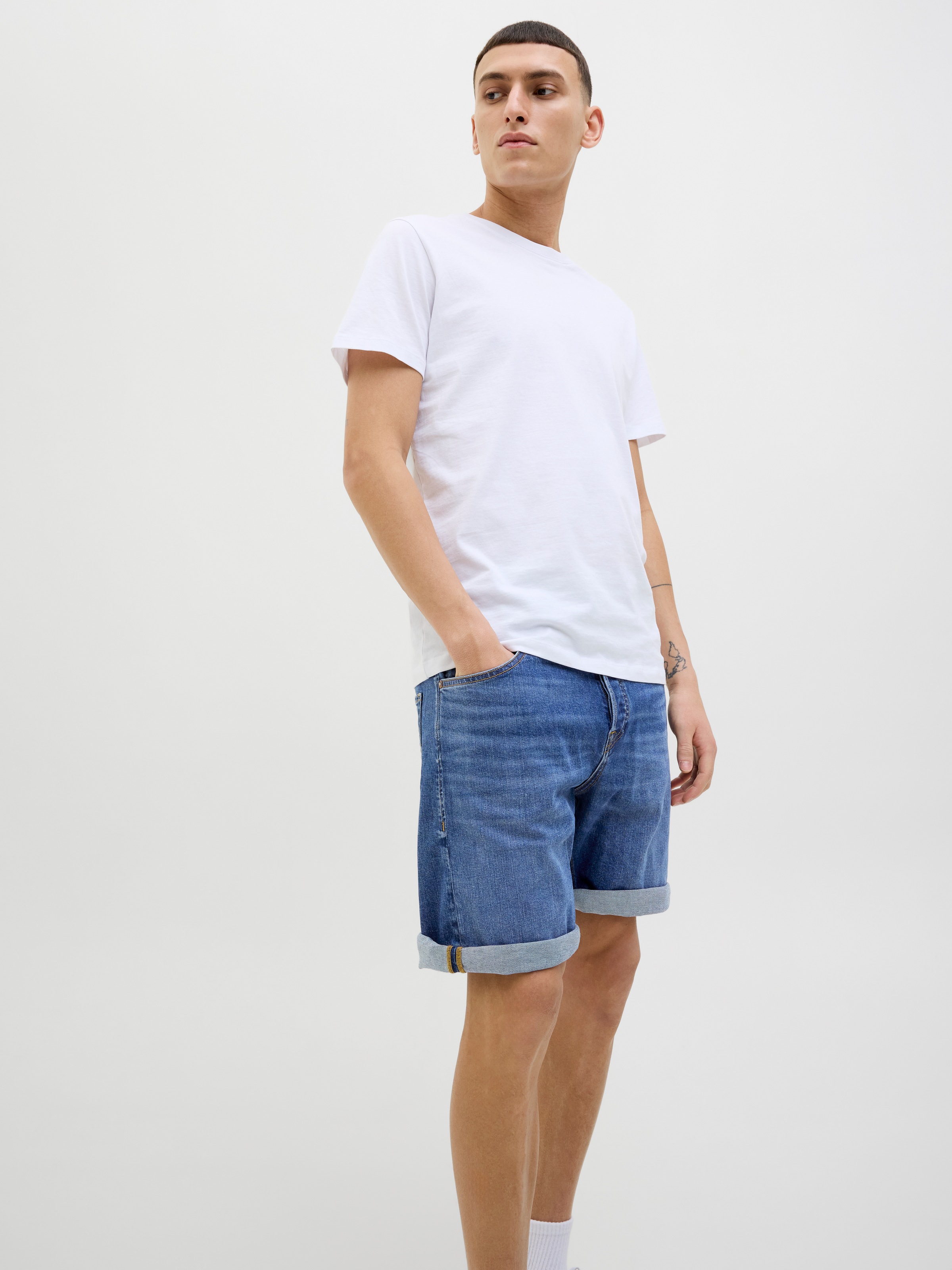 Jack & Jones Shorts »JJIRICK JJIORIGINAL SHORTS AM 360 SN«, im Five-Pocket Style