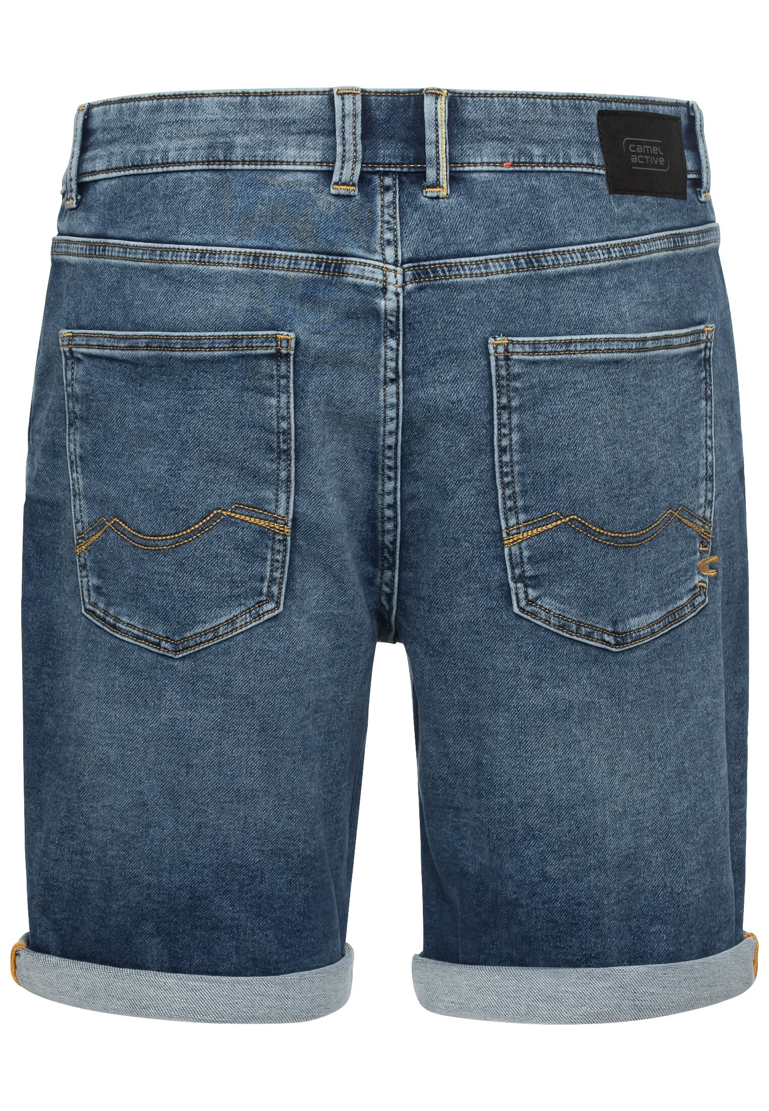 camel active Jeansshorts, mit washed Optik