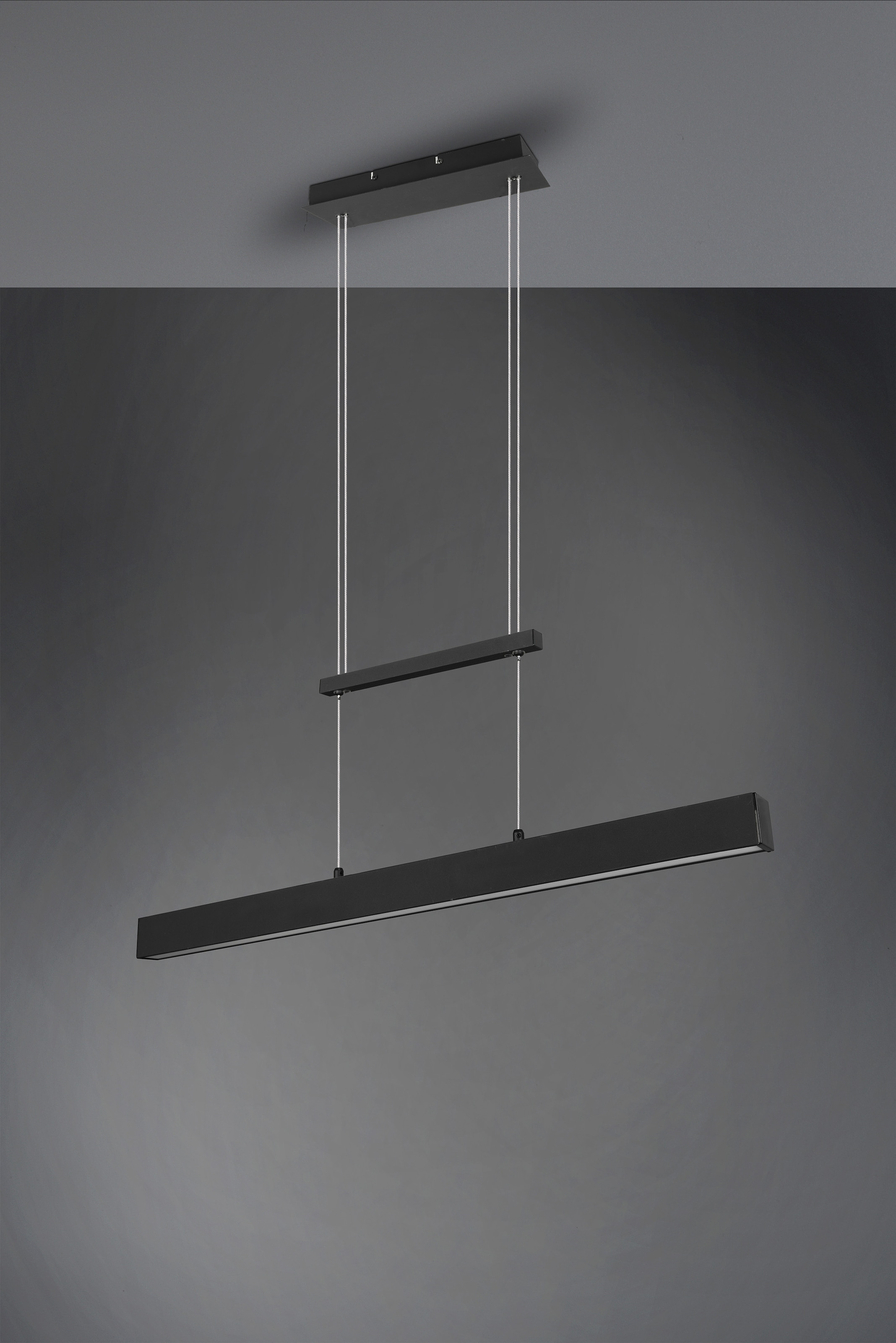 REALITY Leuchten LED Pendelleuchte »PAROS«, 1 flammig, Leuchtmittel LED-Modul | LED fest integriert, über Wandschalter dimmbar, höhenverstellbar, up and down Beleuchtung