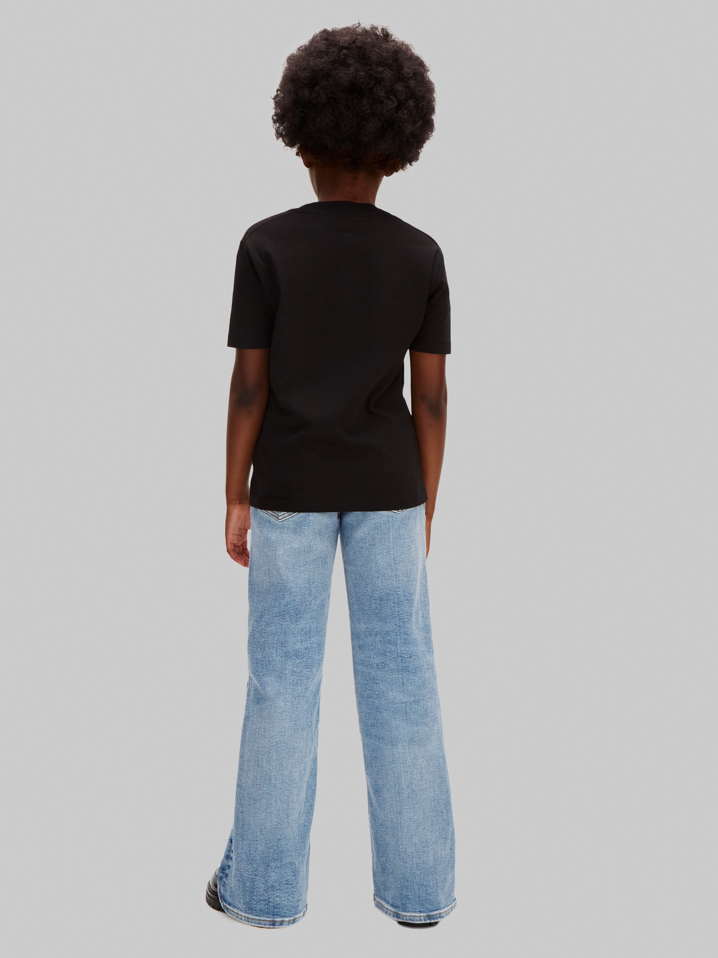 Calvin Klein Jeans T-Shirt »MONO LOGO T-SHIRT« Regular fit für Kinder, mit Logoschriftzug