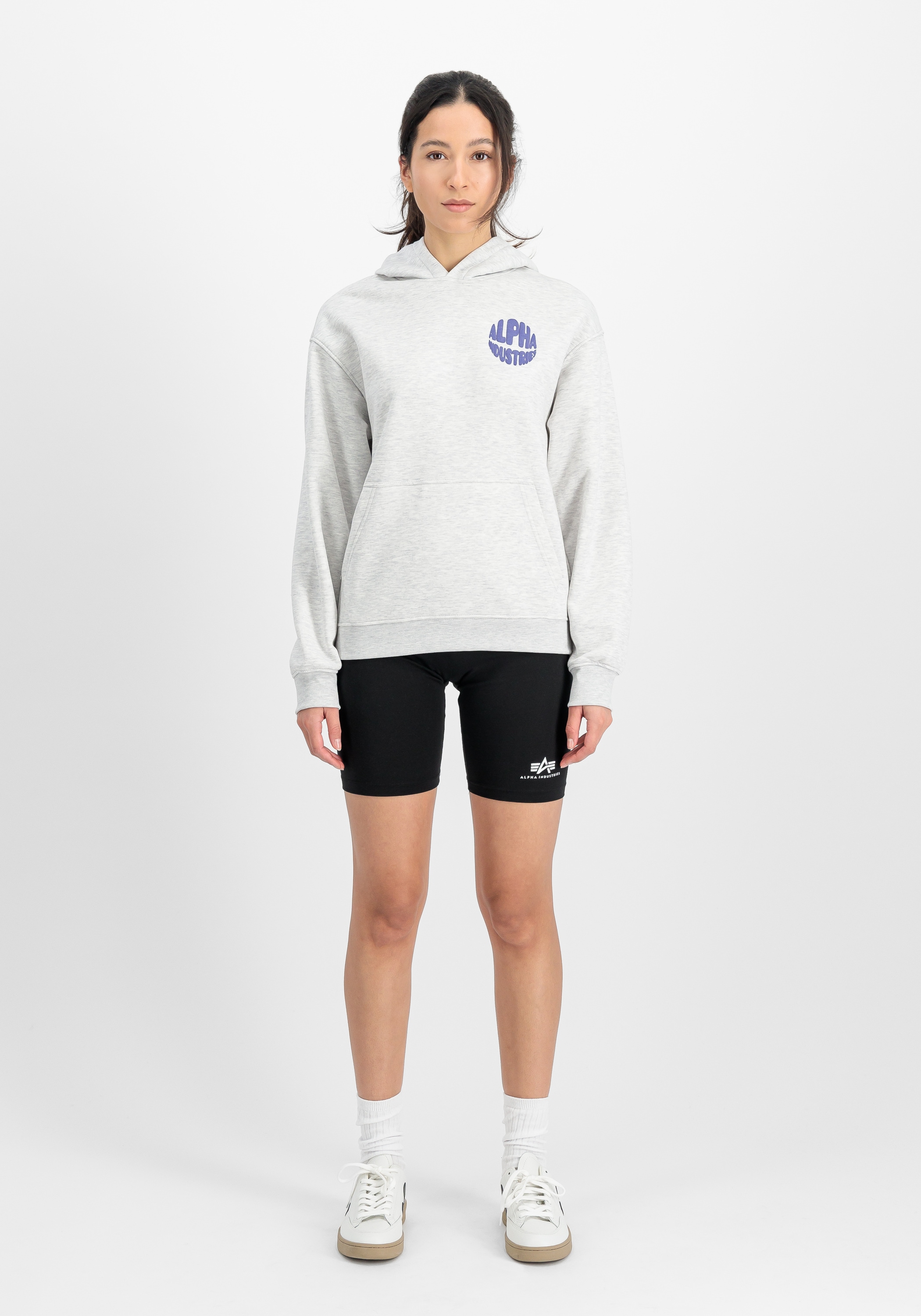 Alpha Industries Hoodie »Alpha Industries Women - Hoodies Logo Hoodie Backprint W«