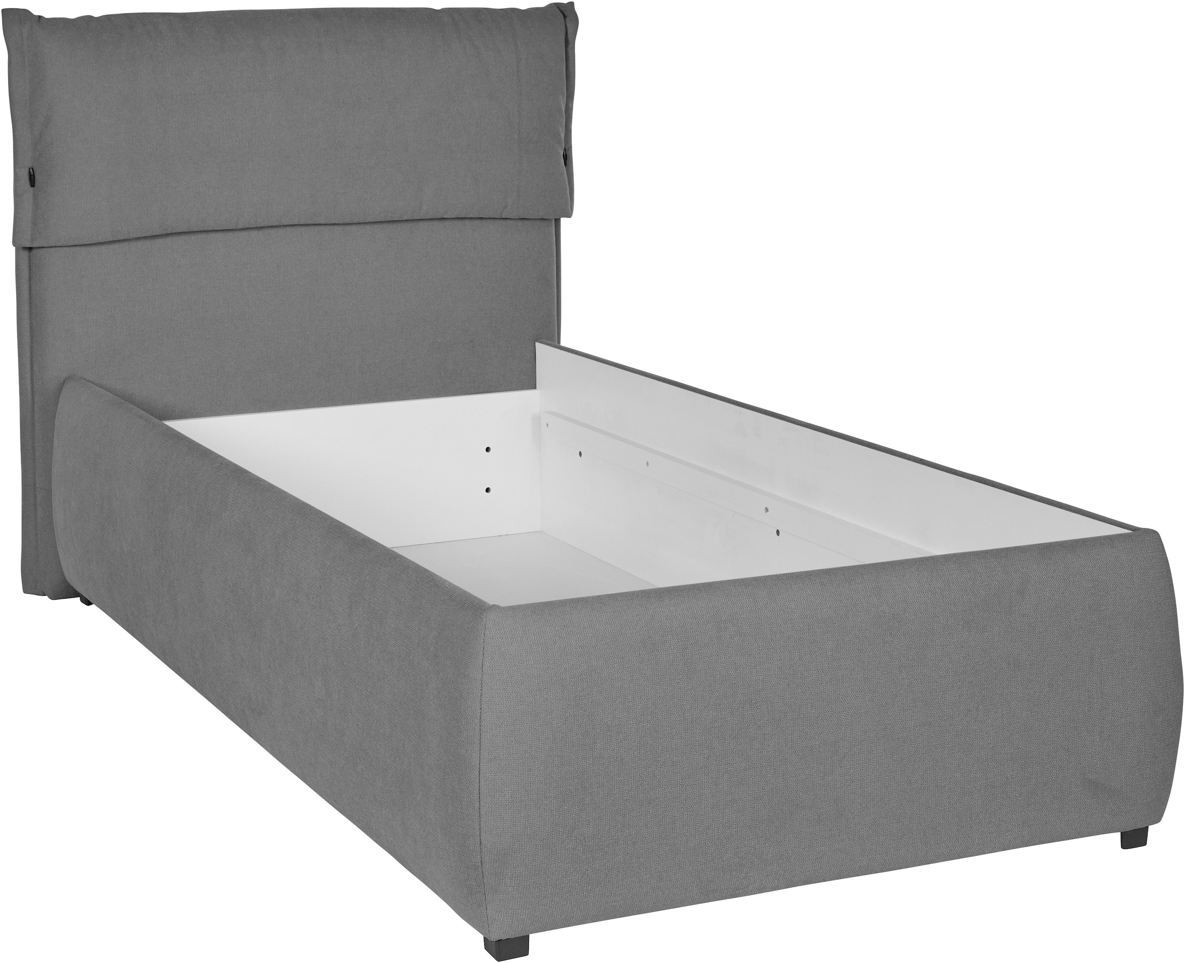 Home affaire Polsterbett »Jenson« als Bettgestell oder mit 3 Matratzenarten und Härtegraden
