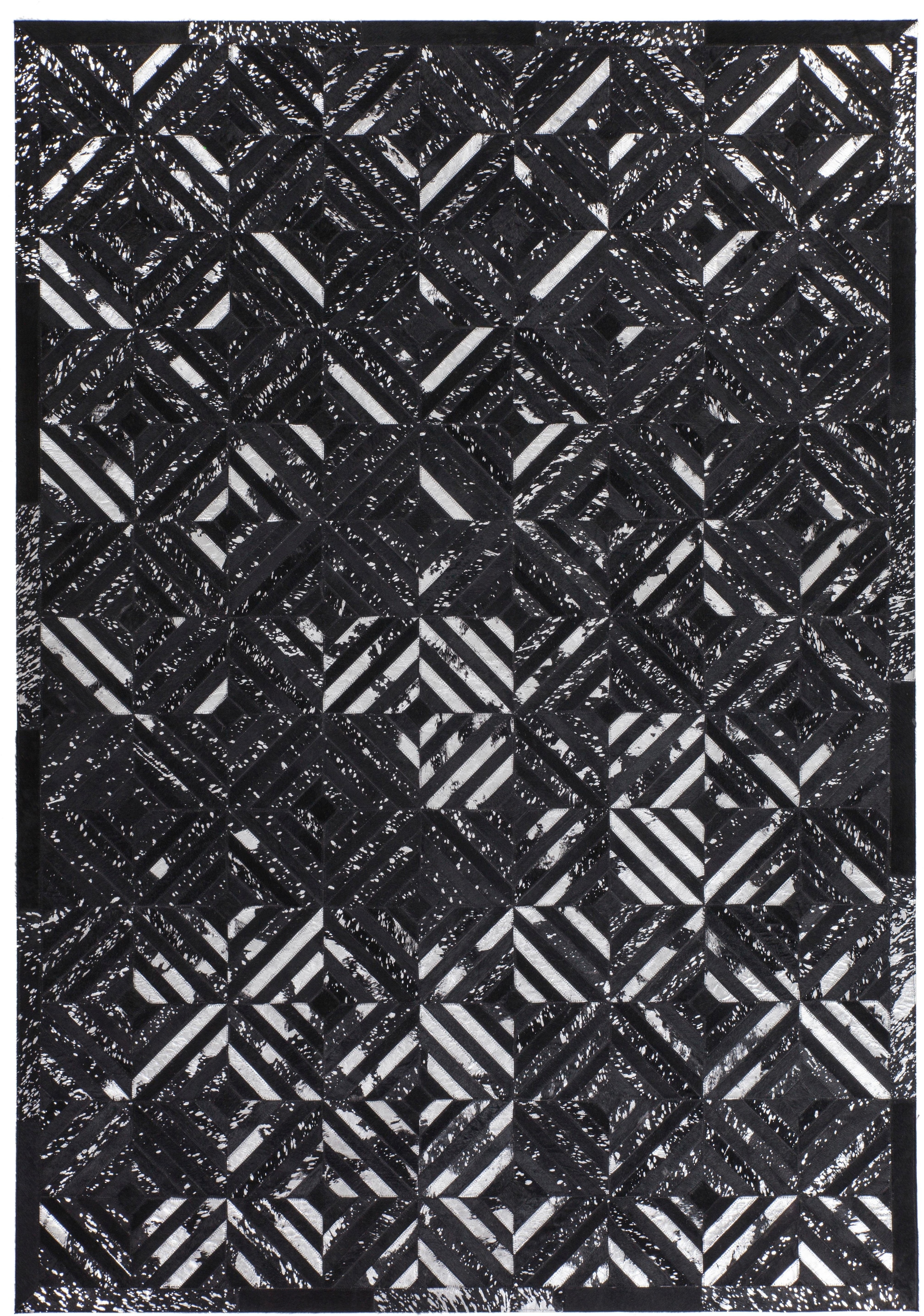 calo-deluxe Fellteppich »Scarllet 410«, rechteckig, 8 mm Höhe, echtes Rinderfell, Wohnzimmer
