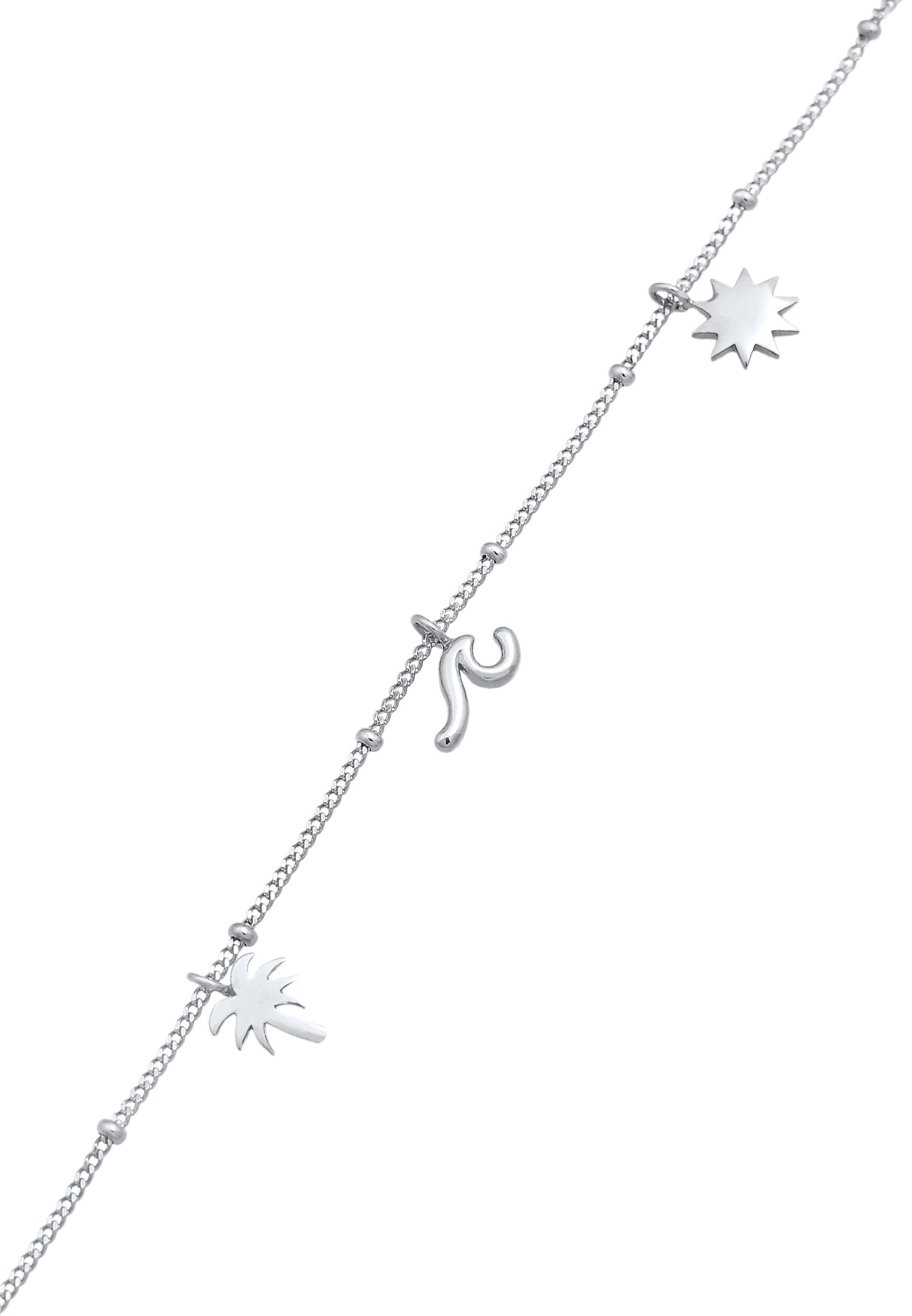Elli Armkette »Fußschmuck Palme Boho Strand Sommer 925 Silber«