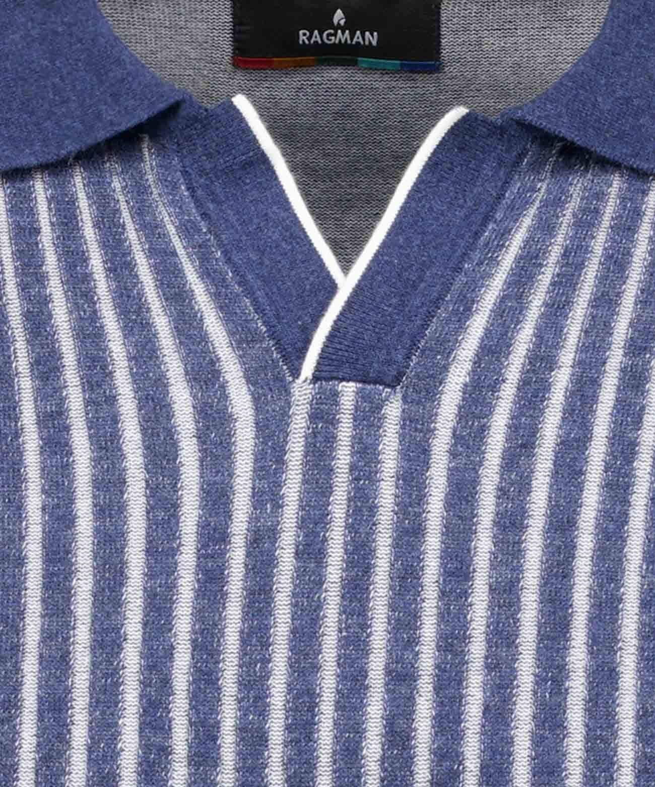 RAGMAN Rundhalspullover