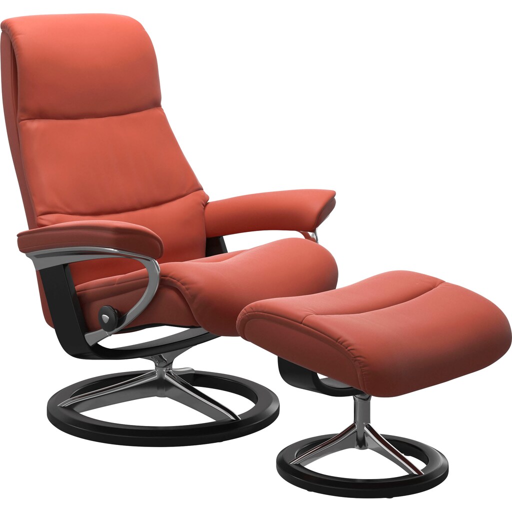 Stressless® Relaxsessel »View«, (Set, Relaxsessel mit Hocker)