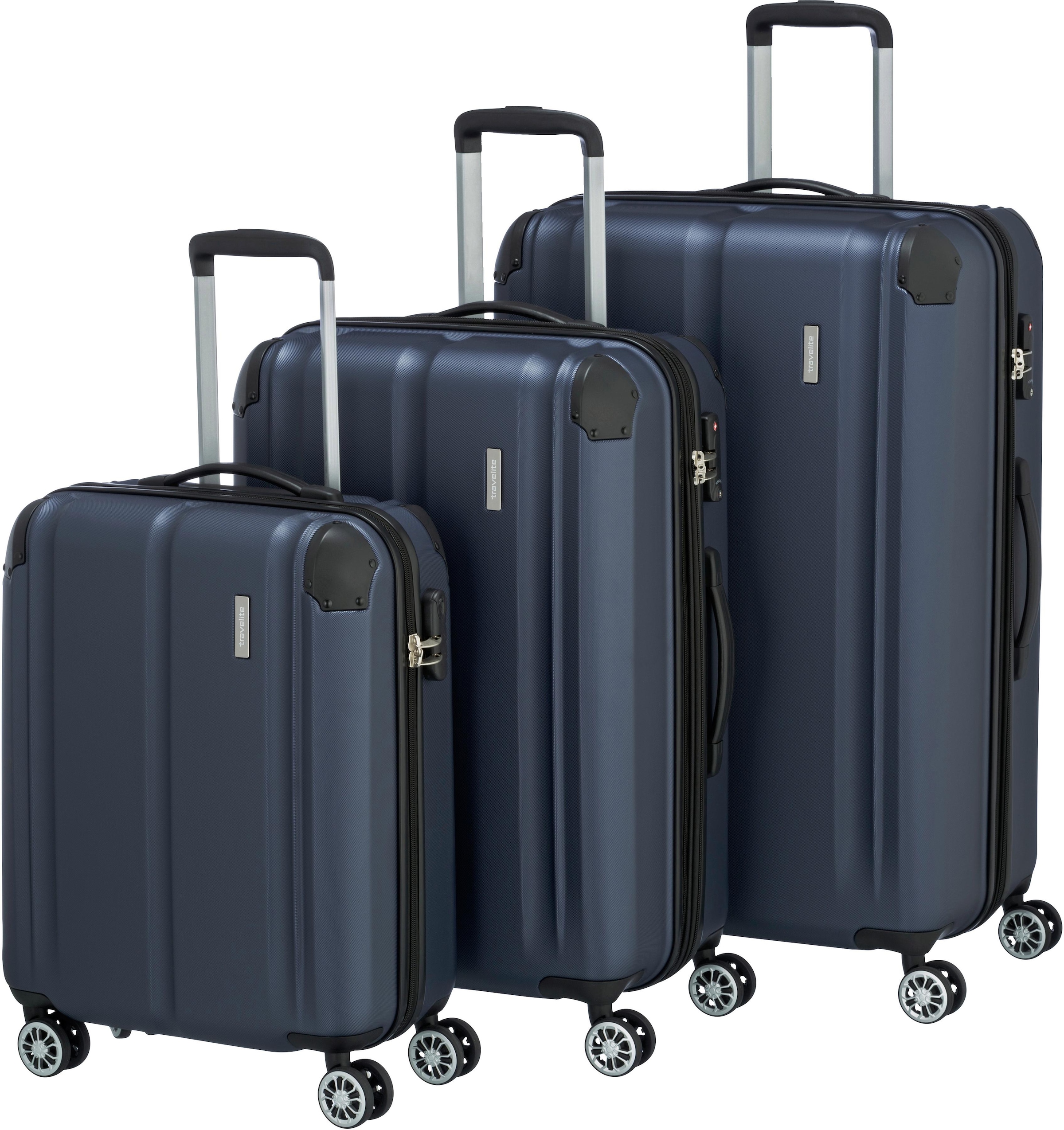 travelite Trolleyset »City, marine«, (3 tlg.) bei ♕