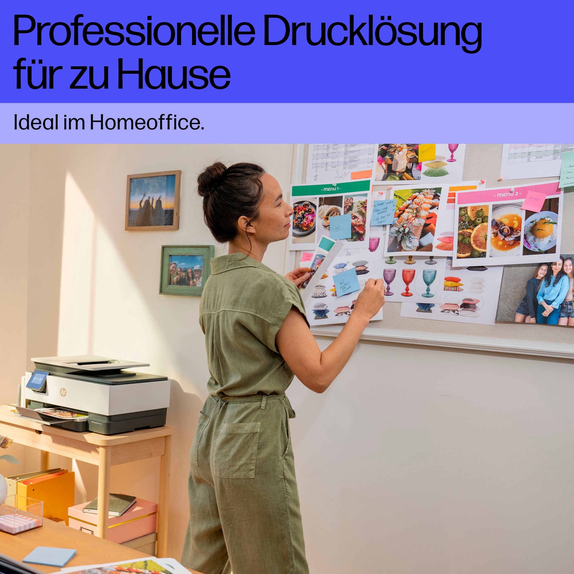 HP Multifunktionsdrucker »OfficeJet Pro 8122e« 3 Monate gratis* drucken mit Instant Ink