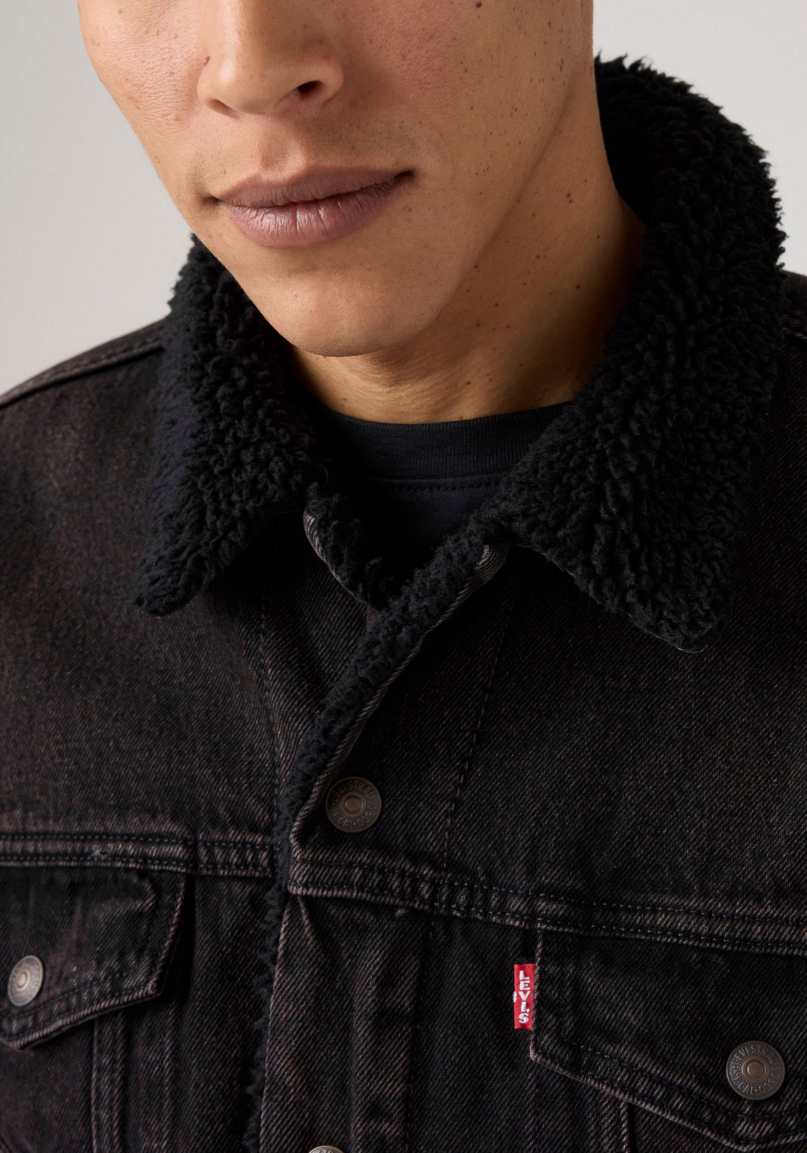 Levi's® Kurzjacke »SHERPA« mit Sherpa Fütterung