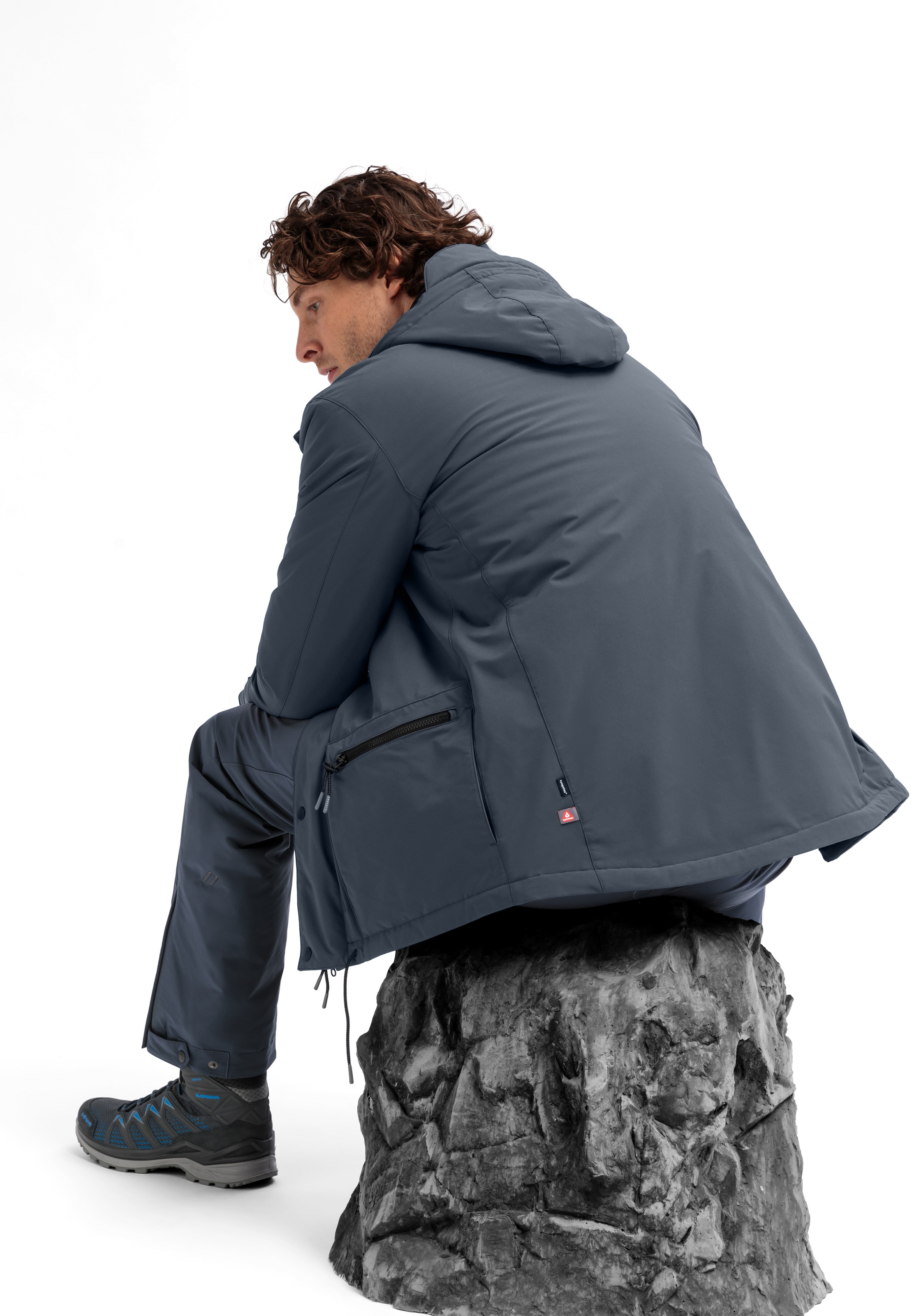 Maier Sports Funktionsjacke »R3 Zed M«, Herren Jacke, wasserdichte Outdoorjacke, Regular Fit