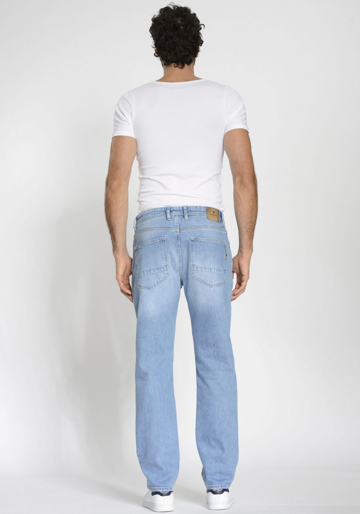 GANG 5-Pocket-Jeans »94SESTO«, Straight fit im 5-Pocket-Style mit Ziernaht auf Coinpocket