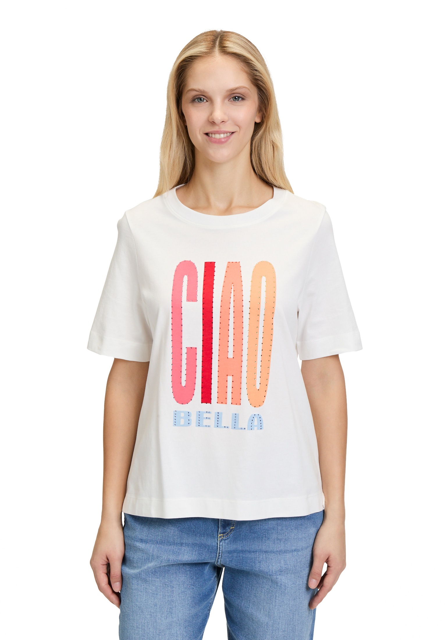 Cartoon T-Shirt »Printshirt mit Rundhalsausschnitt«