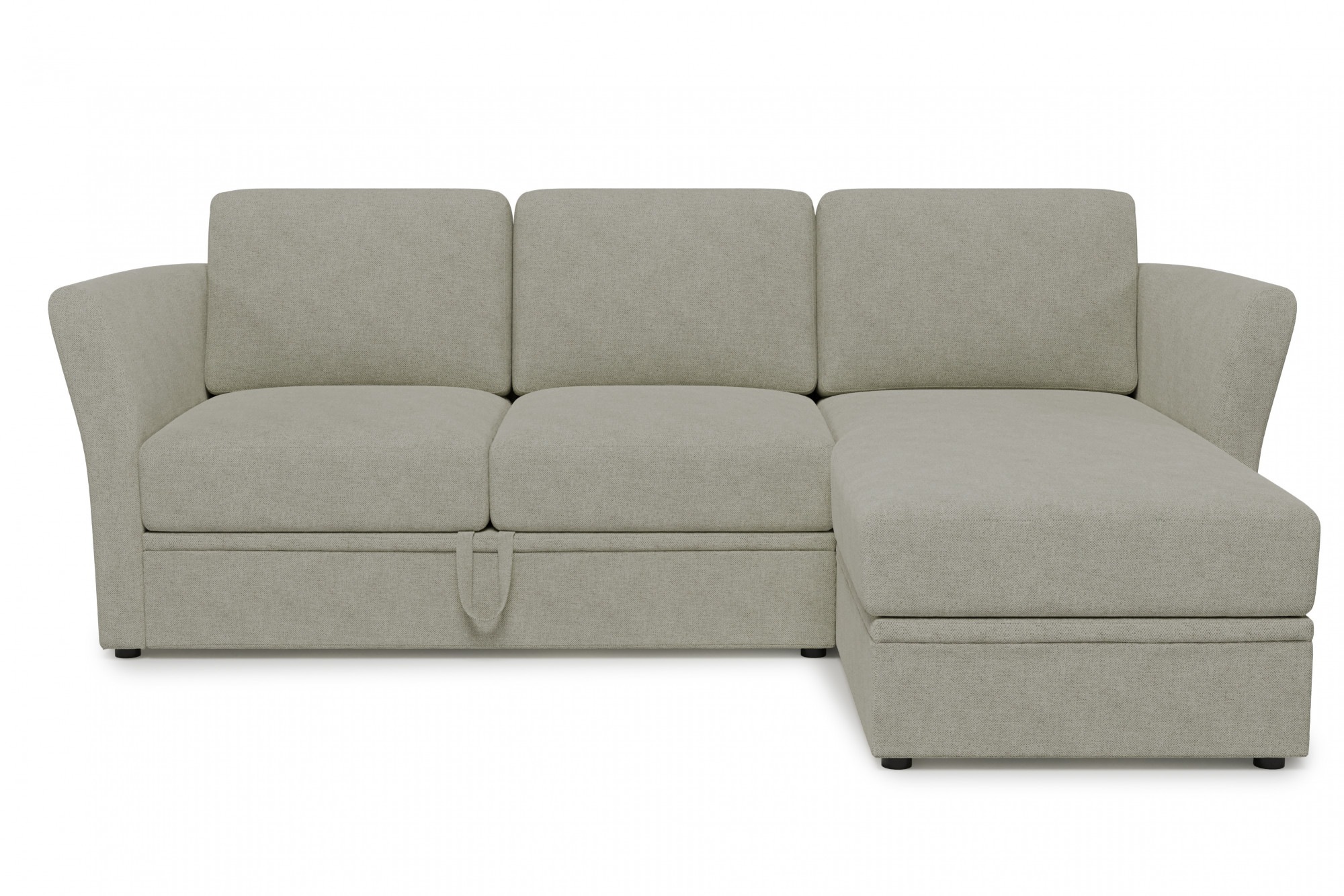 Home affaire Ecksofa »Lavars, L-Form, Schlafsofa«, mit Bettfunktion und Stauraum, in zwei verschiedenen Bezugsqualitäten