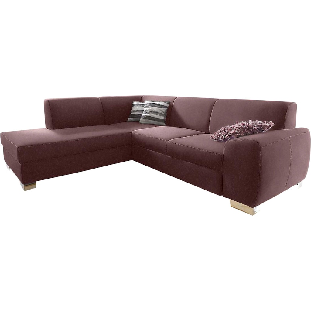 DOMO collection Ecksofa »Ricardo L-Form«