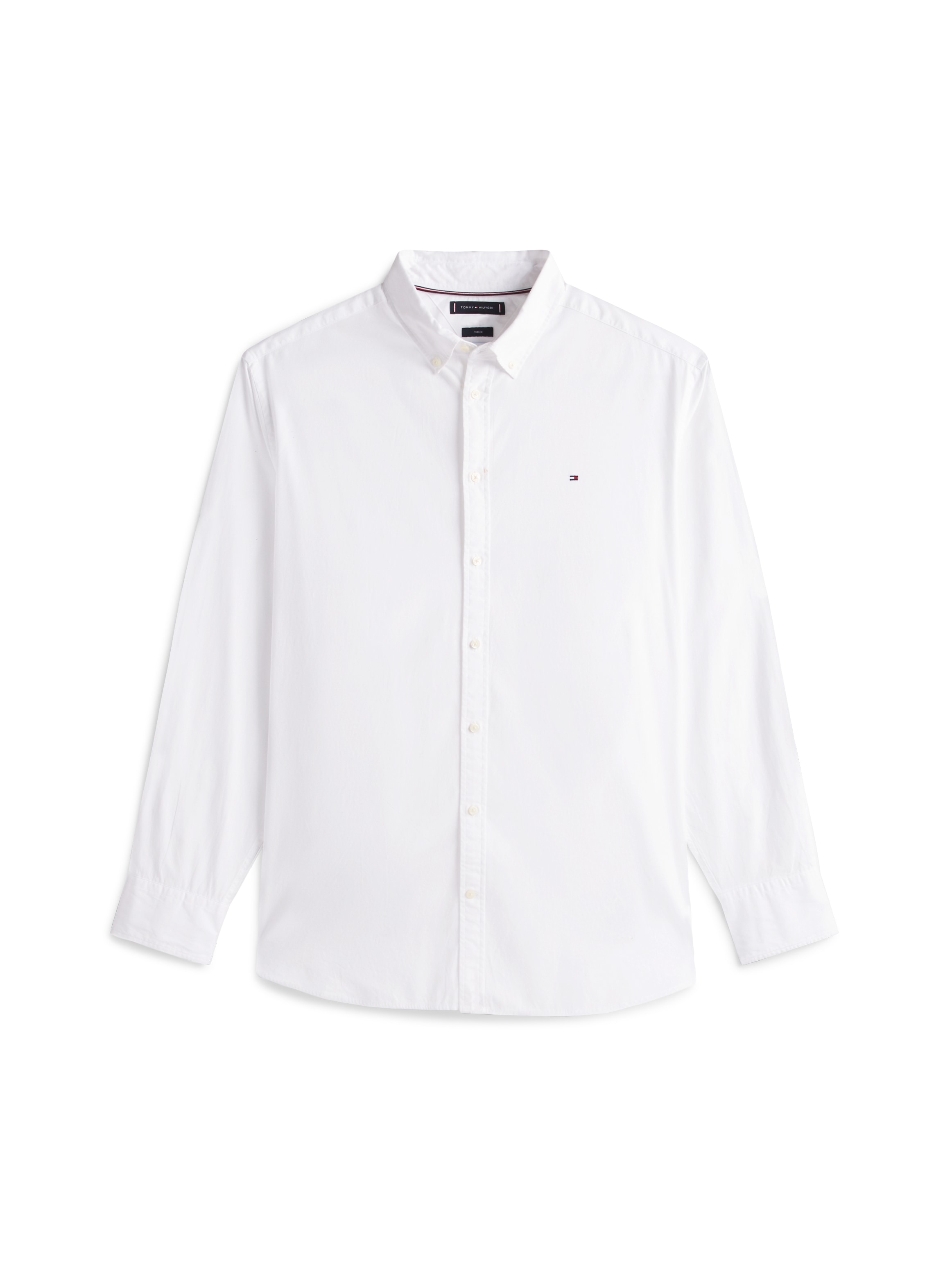 Tommy Hilfiger Big & Tall Langarmhemd »BT-FLEX POPLIN SOLID RF SHIRT-B«, Große Größen
