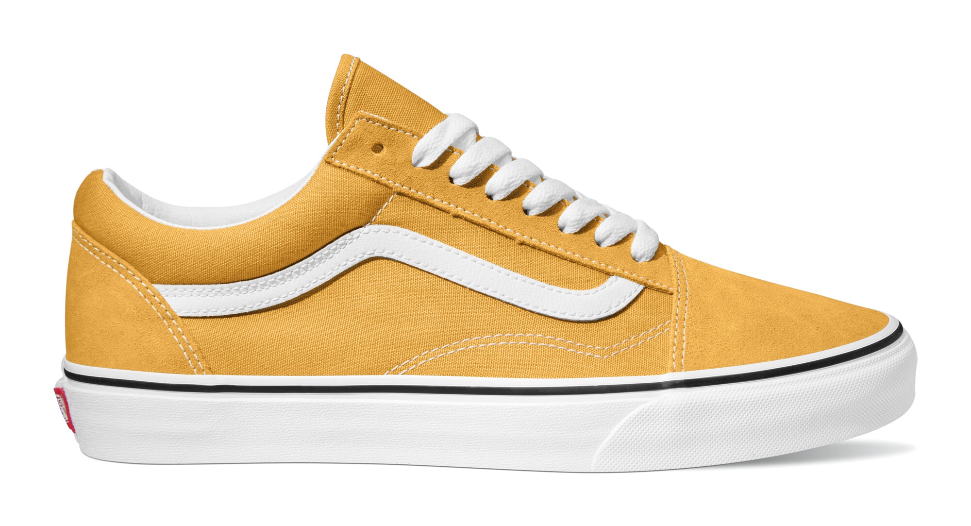 Vans Sneaker »Old Skool«, mit kontrastfarbenem Logo an der Ferse