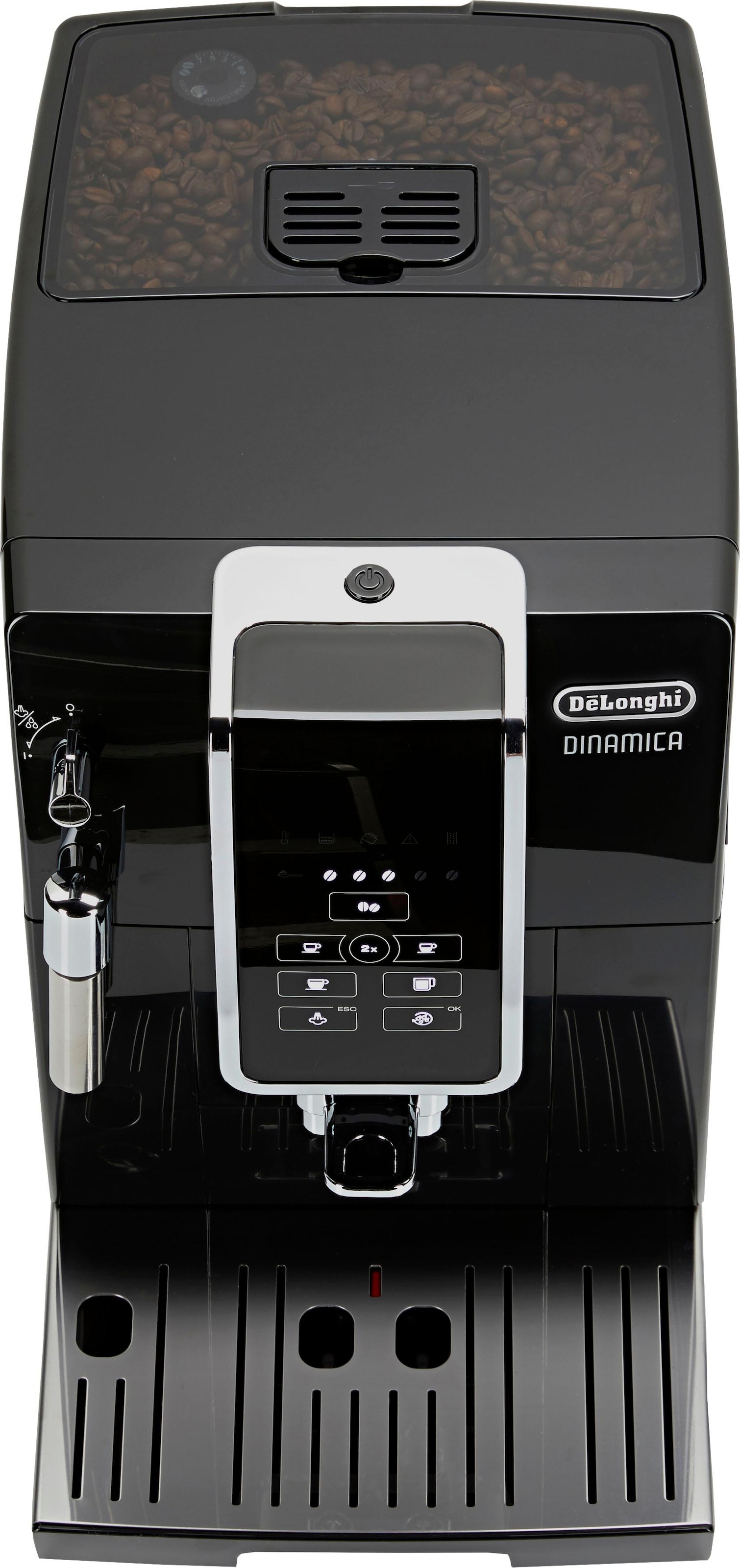 De'Longhi Kaffeevollautomat »Dinamica ECAM 358.15.B«, Sensor-Bedienfeld, inkl. Pflegeset im Wert von € 31,99 UVP