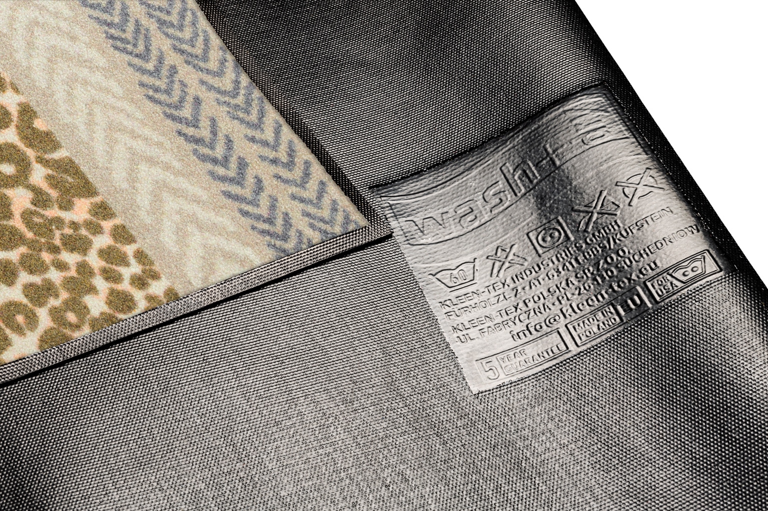 wash+dry by Kleen-Tex Fußmatte »und Läufer Safari Blend« rechteckig 7 mm Höhe