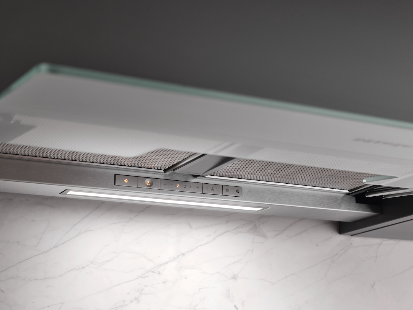Miele Flachschirmhaube »DAS 4640 Transparent Glas«