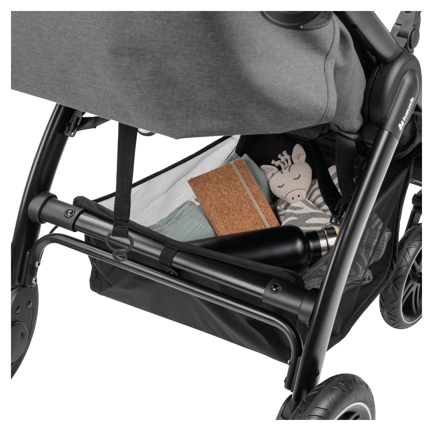 Hauck Kinder-Buggy »Uptown, Black Melange Grey«, 22 kg, bis 22 kg belastbar